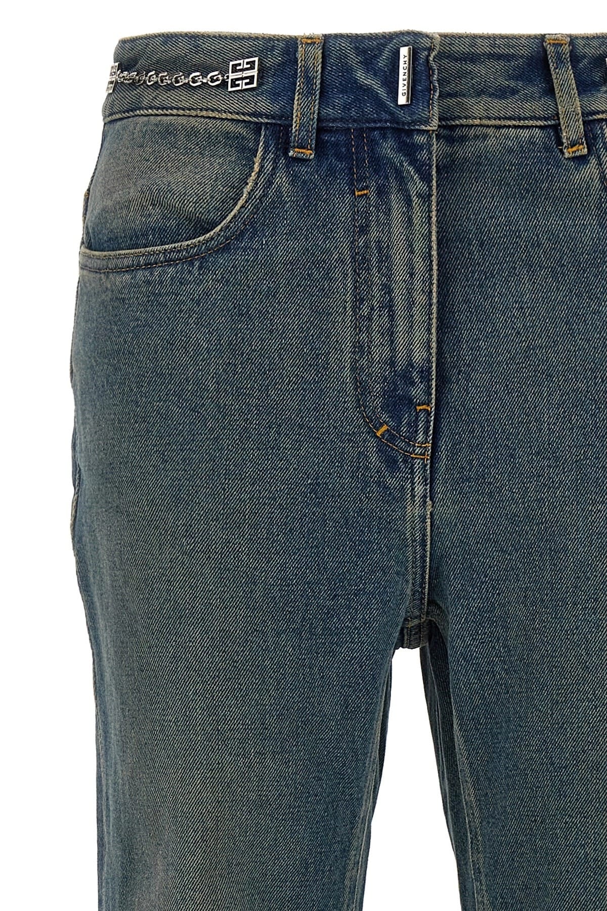 Givenchy Givenchy Logo Chain Jeans