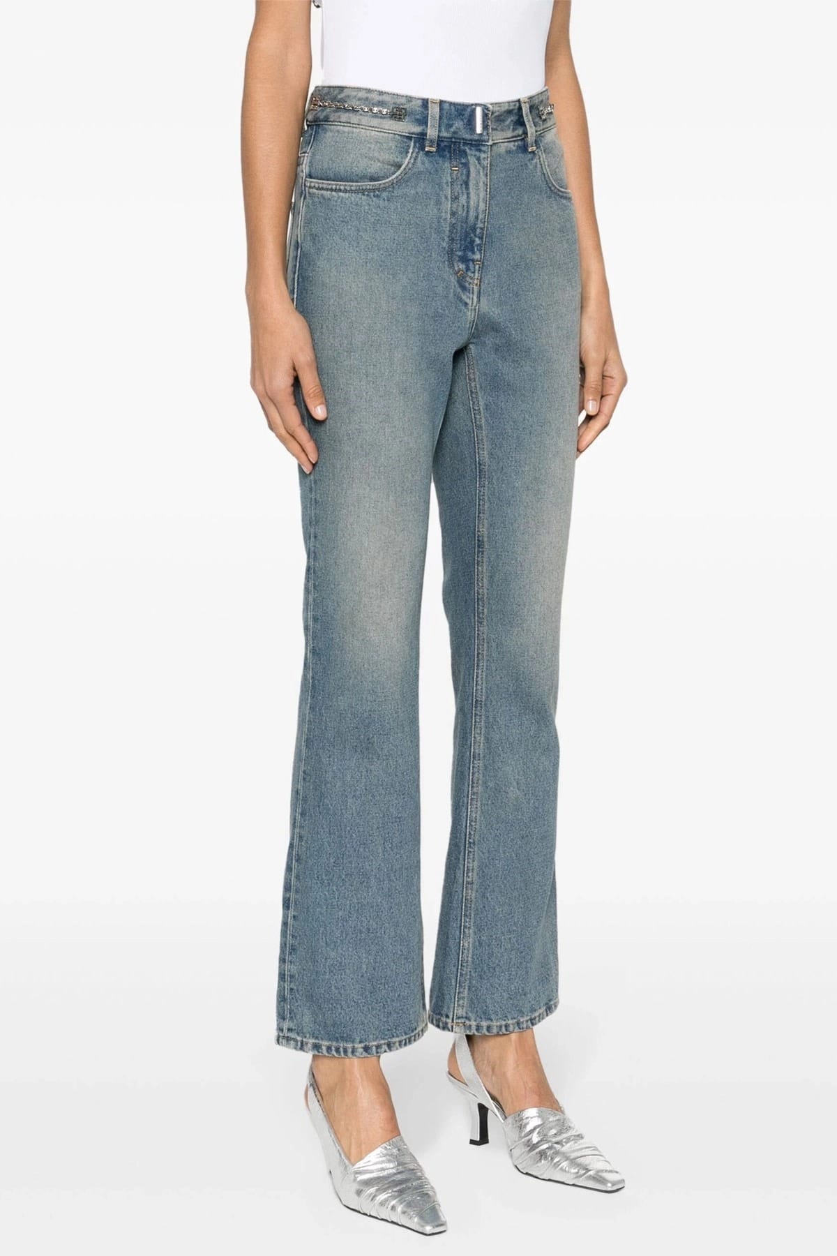 Givenchy Givenchy Logo Chain Jeans