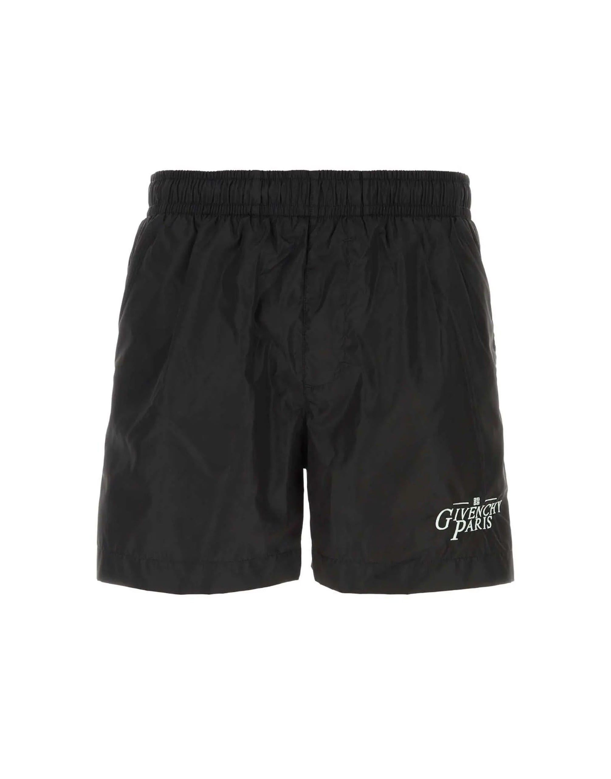 Givenchy Logo-Embroidered Swim Shorts