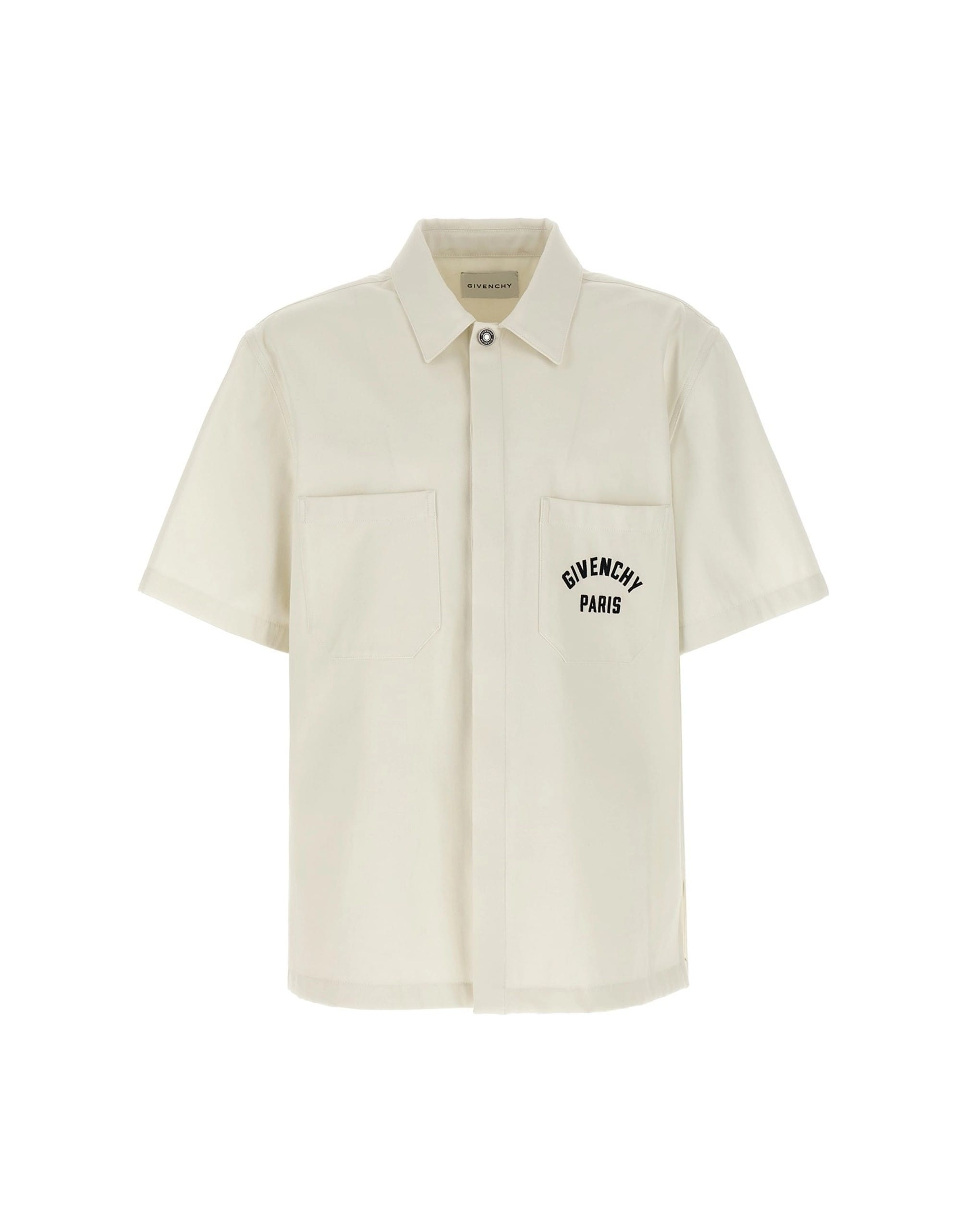 Givenchy Givenchy Logo Embroidery Cotton Shirt