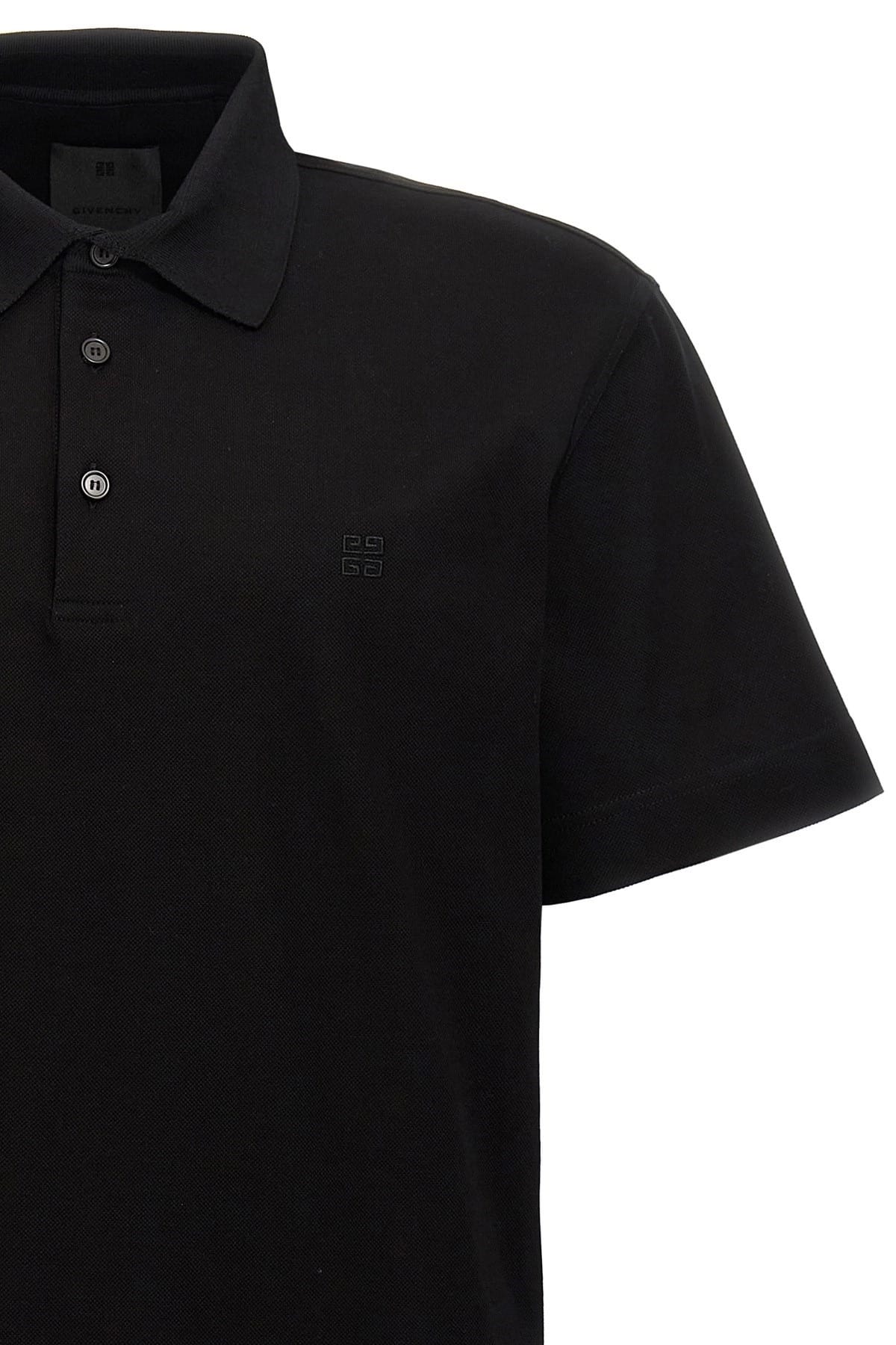 Givenchy Givenchy Logo Embroidery Polo Shirt