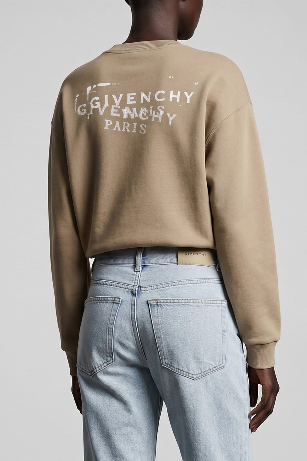 Givenchy 로고 스탬프 스웨트셔츠 - alternate view