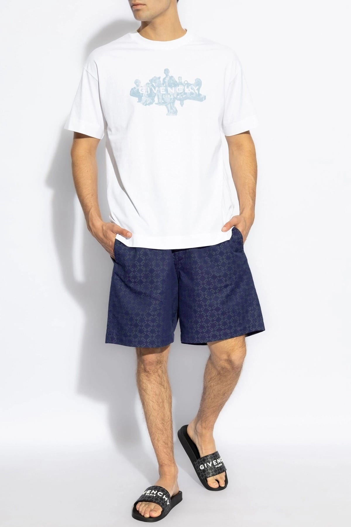 Givenchy Givenchy Monogram Jacquard Bermuda Shorts