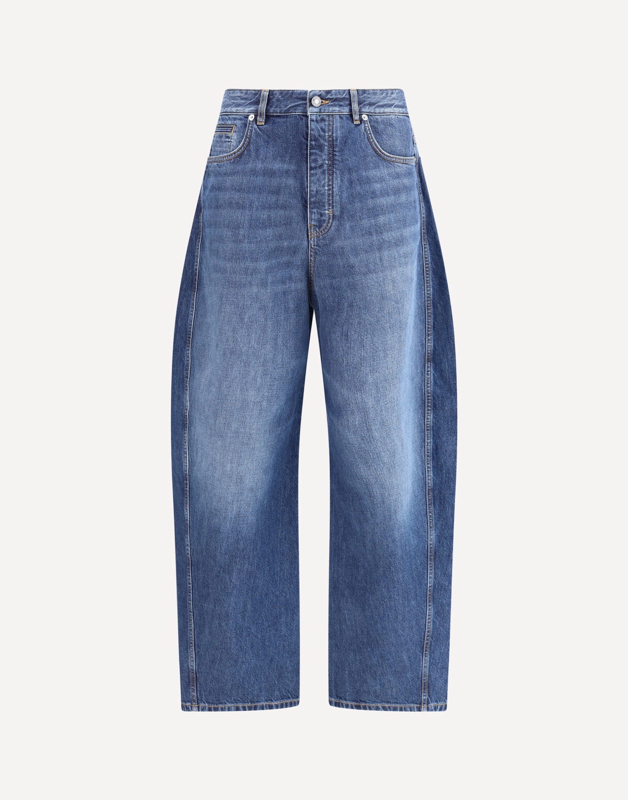 Givenchy Oversized Jeans With Bias Stitching
