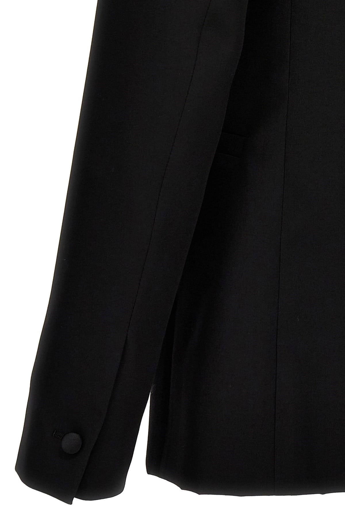 Givenchy Givenchy Peak Lapel Wool Blazer