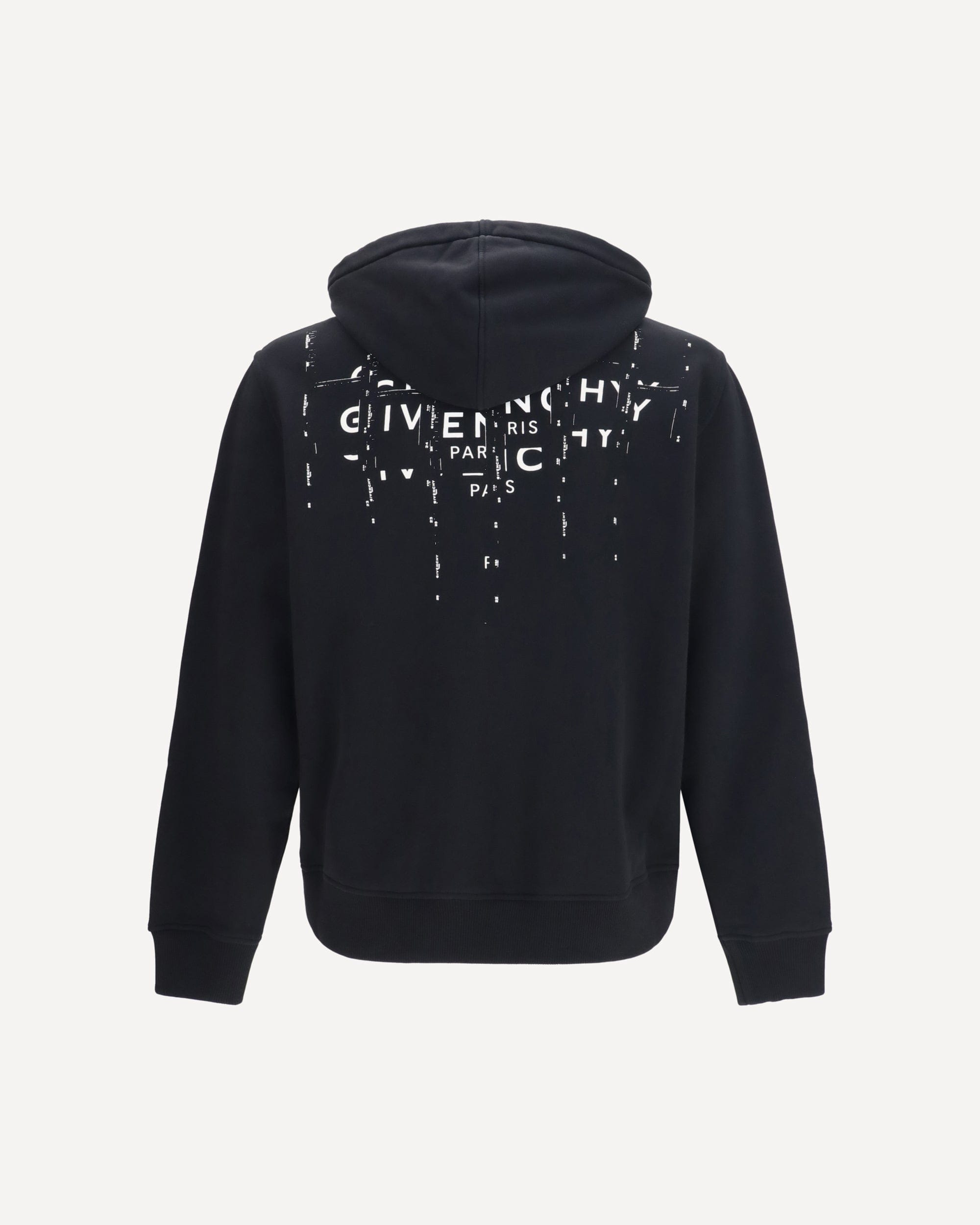 Givenchy Photographic Negative Print Fleece Zip Hoodie - alternate view