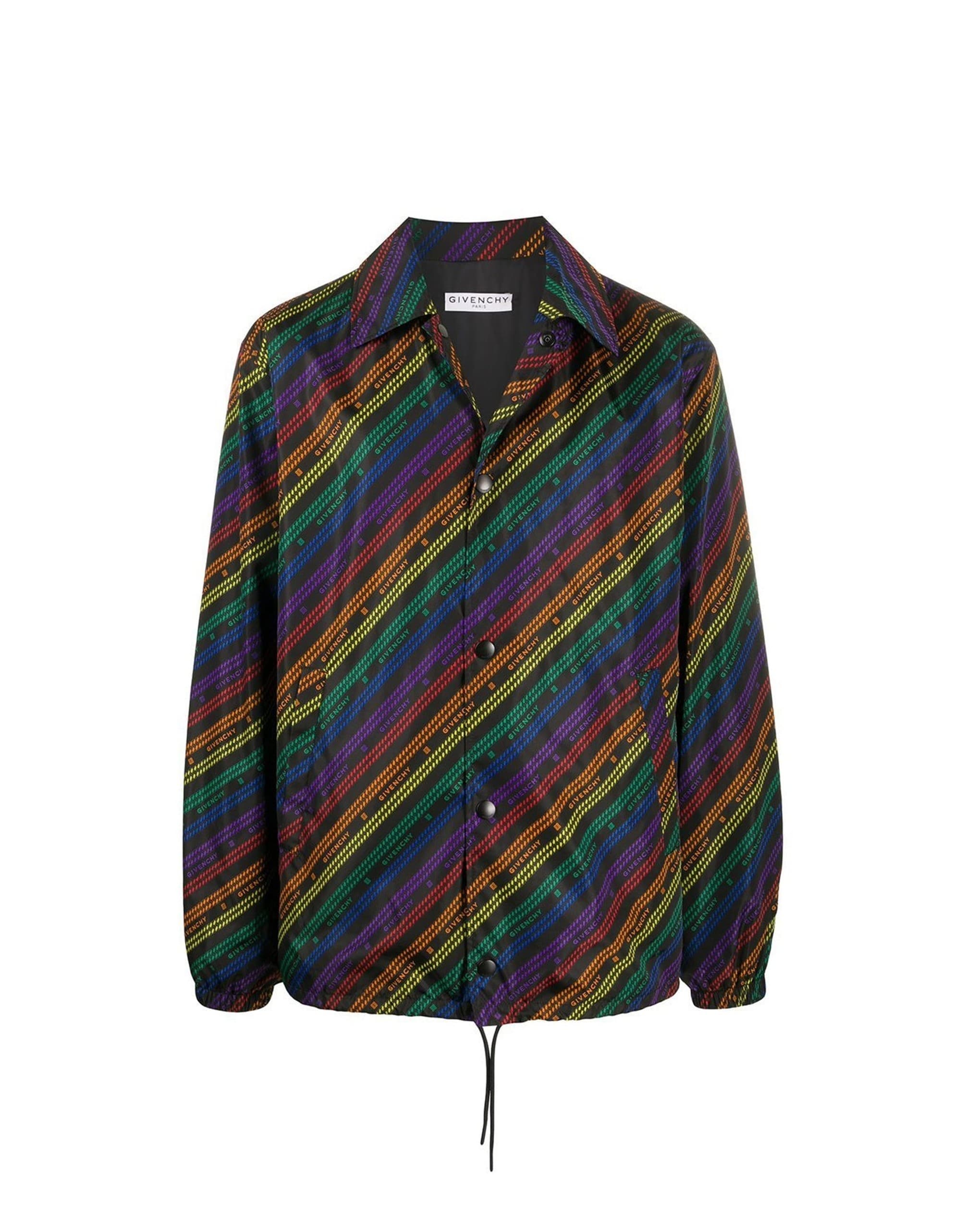 Givenchy Rainbow Chain Nylon Jacket