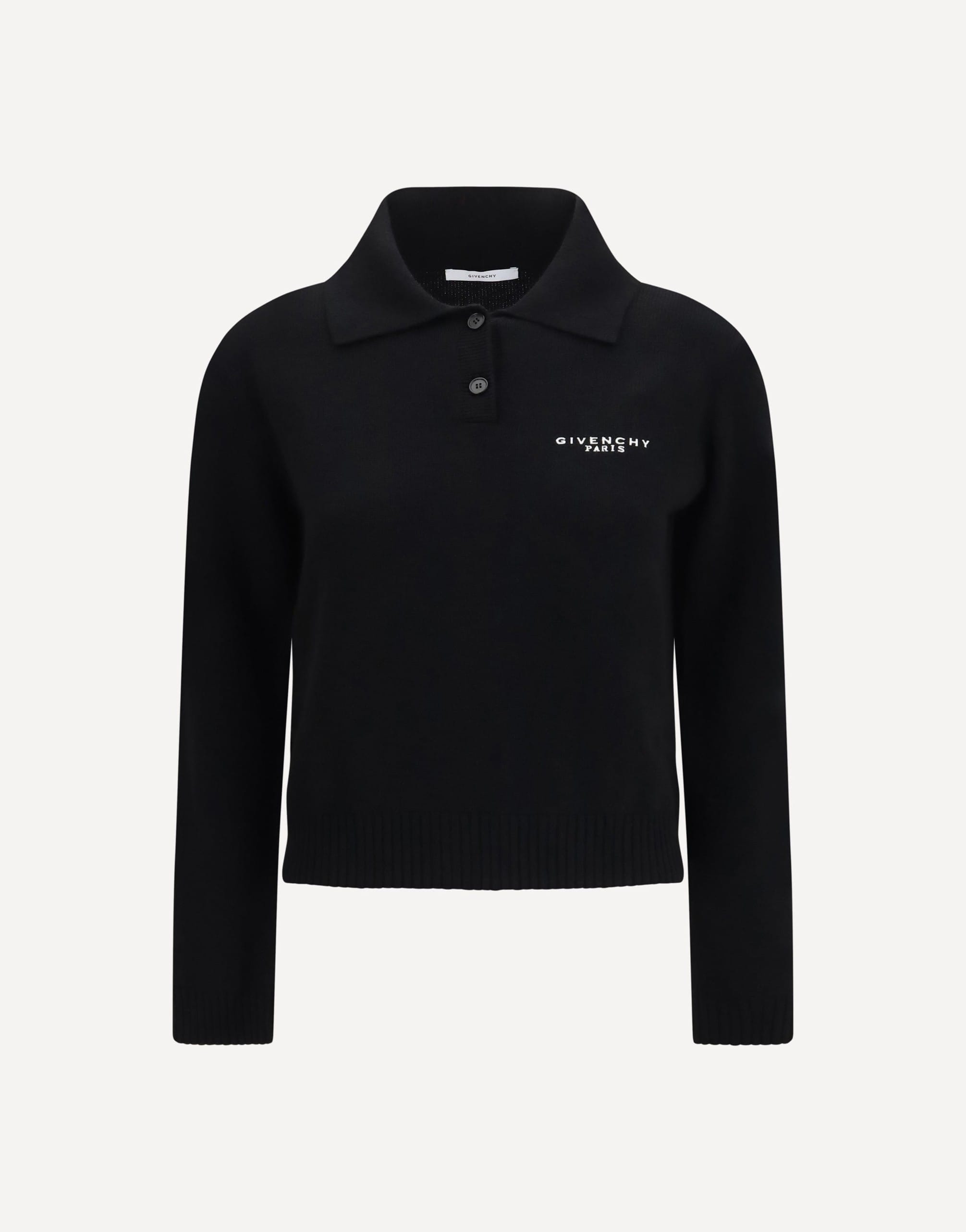 Givenchy Wool Cashmere Polo Sweater