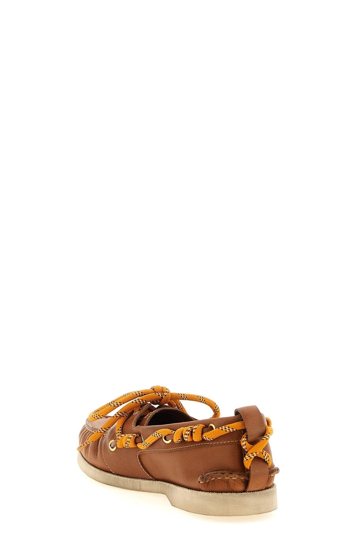 Golden Goose Golden Goose Aged Leather Boat Shoe