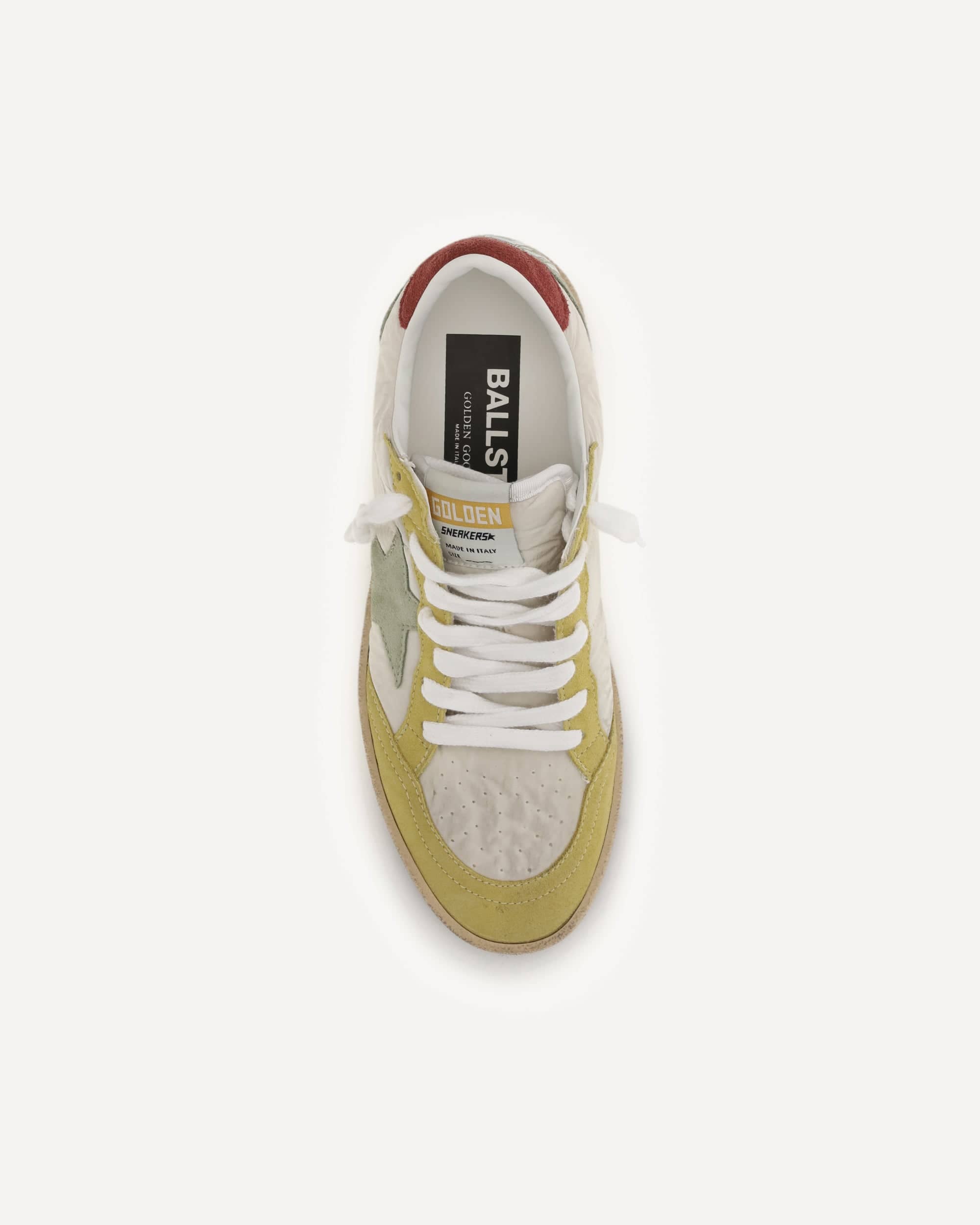 Golden Goose Ball Star Leather Sneakers