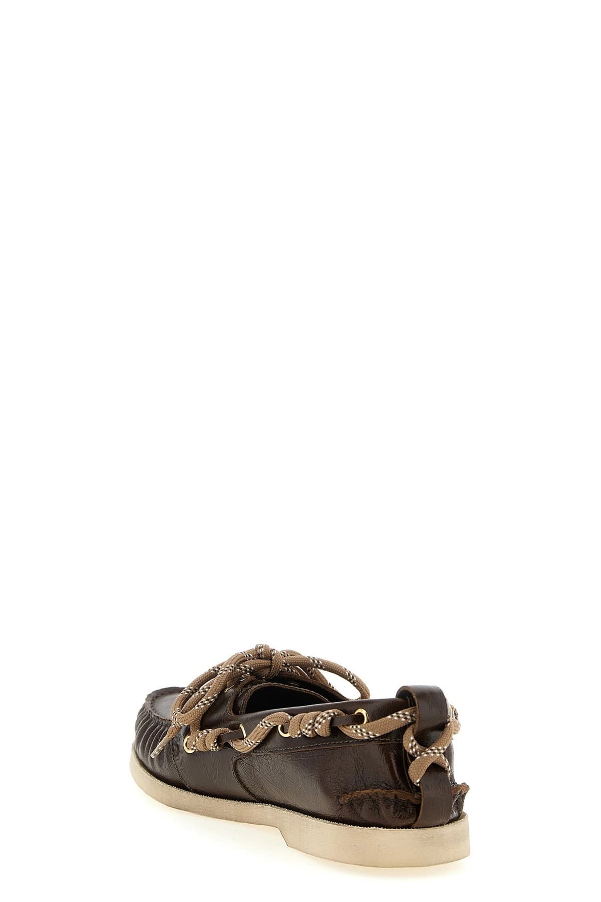 Golden Goose Golden Goose Brown Boat Loafers