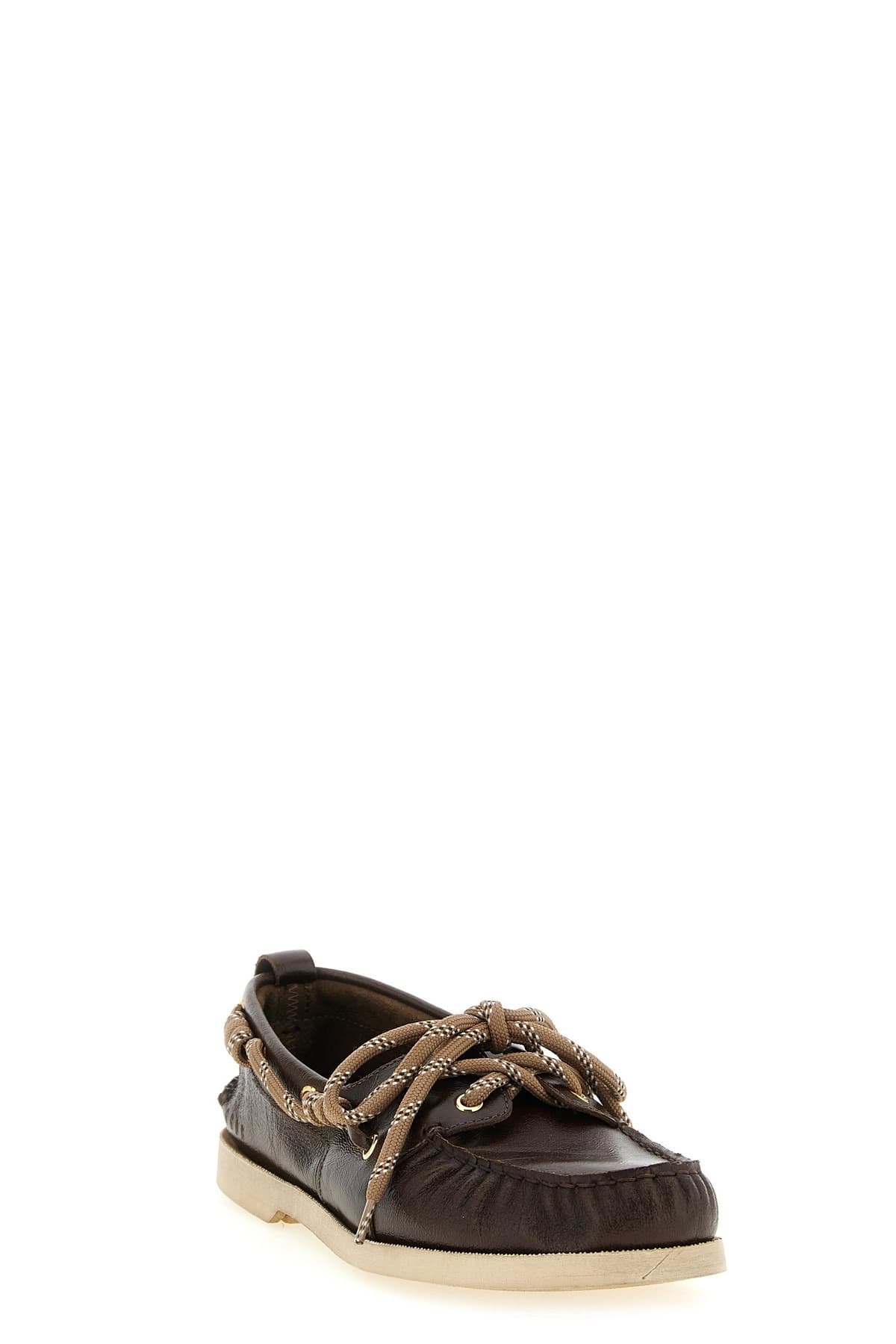 Golden Goose Golden Goose Brown Boat Loafers