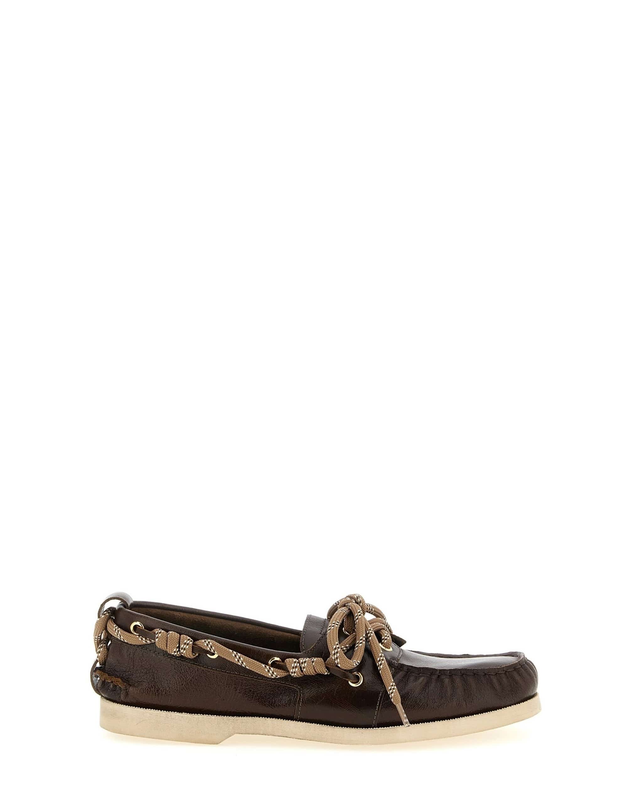 Golden Goose Golden Goose Brown Boat Loafers