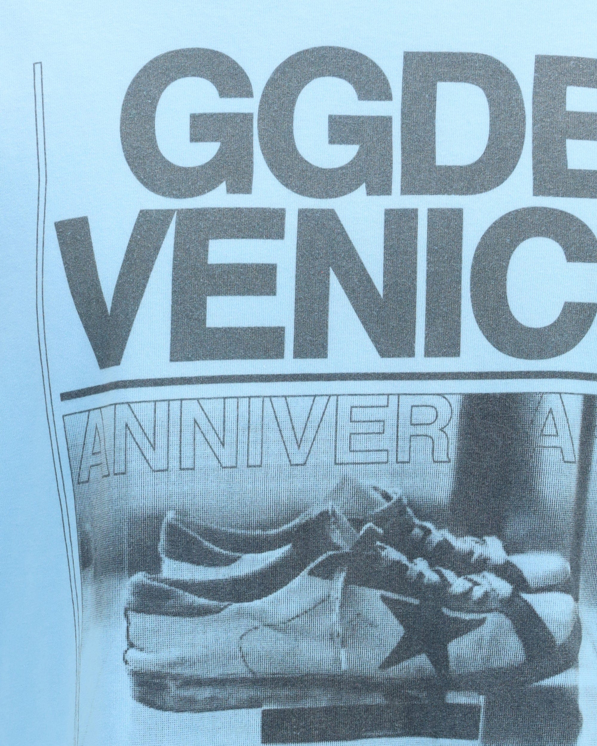 Golden Goose Cotton Printed T-Shirt With Logo