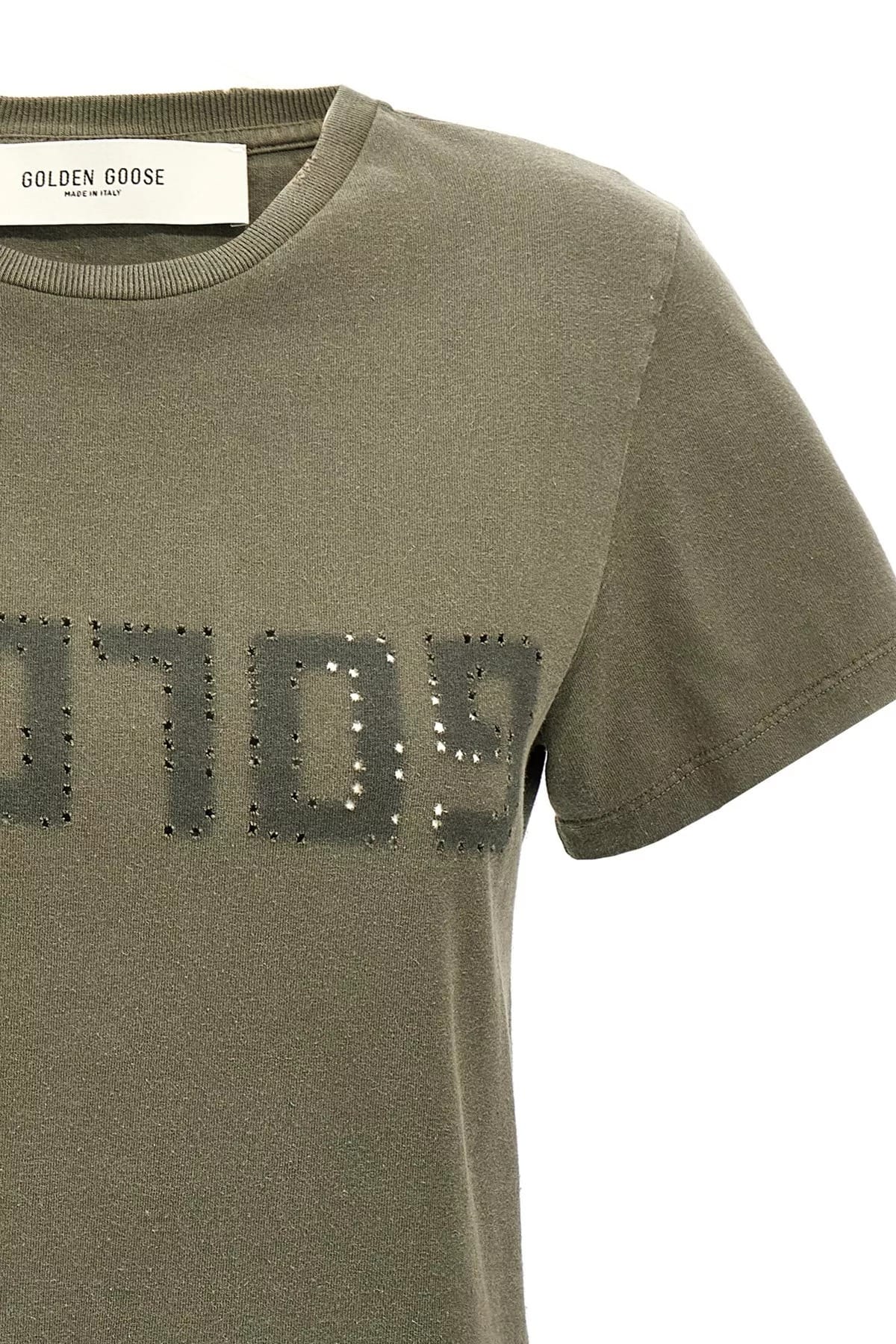 Golden Goose Golden Goose Doris Distressed Logo T-Shirt