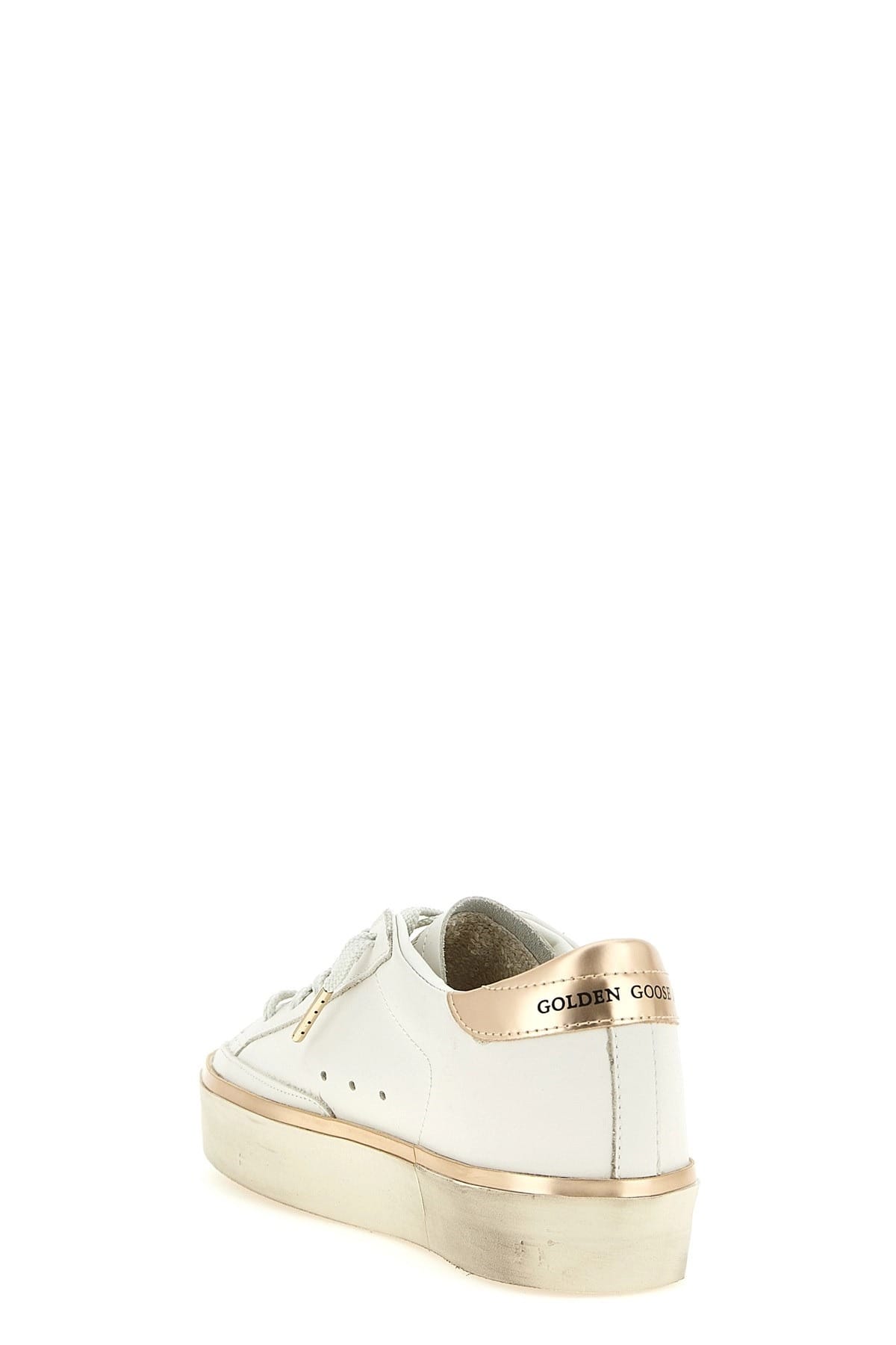 Golden Goose Golden Goose Hi Star Metallic Sneakers