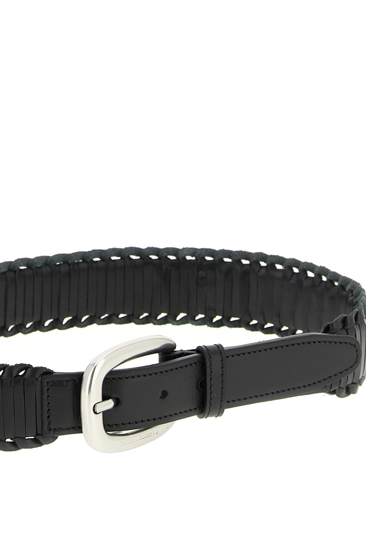 Golden Goose Golden Goose Houston Braided Leather Belt