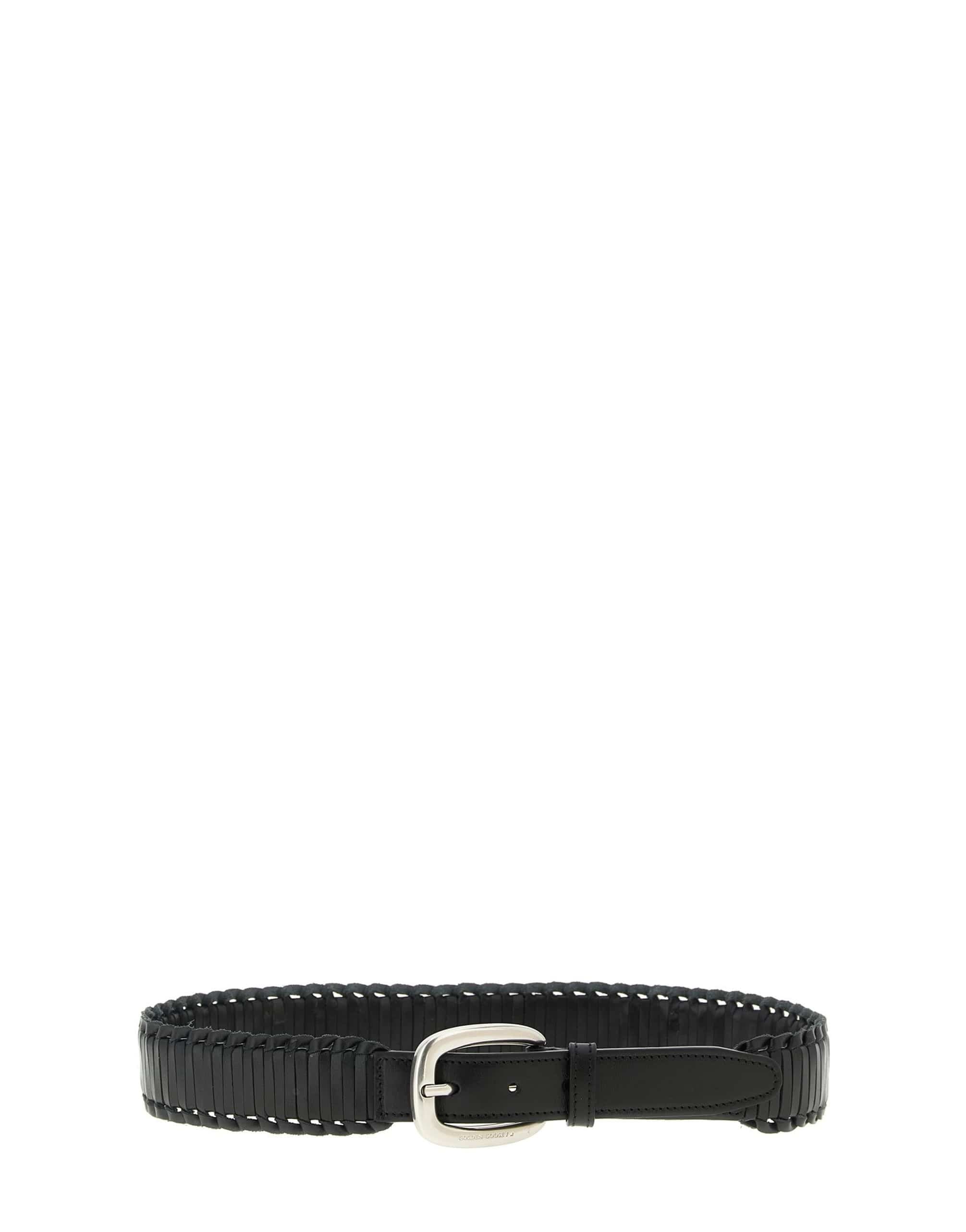 Golden Goose Golden Goose Houston Braided Leather Belt