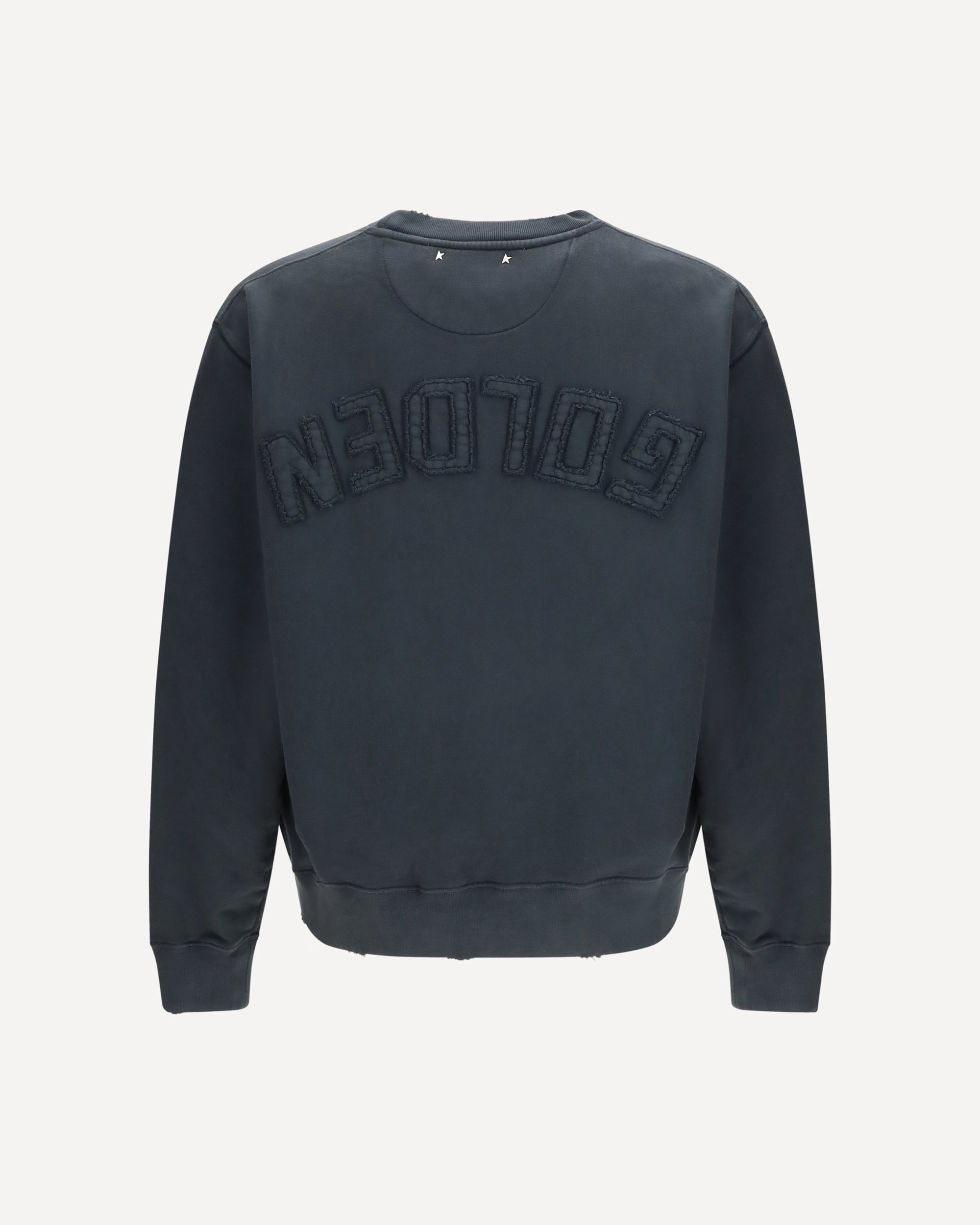 Golden Goose Jersey Capsule Sweatshirt With Distressed Treatment