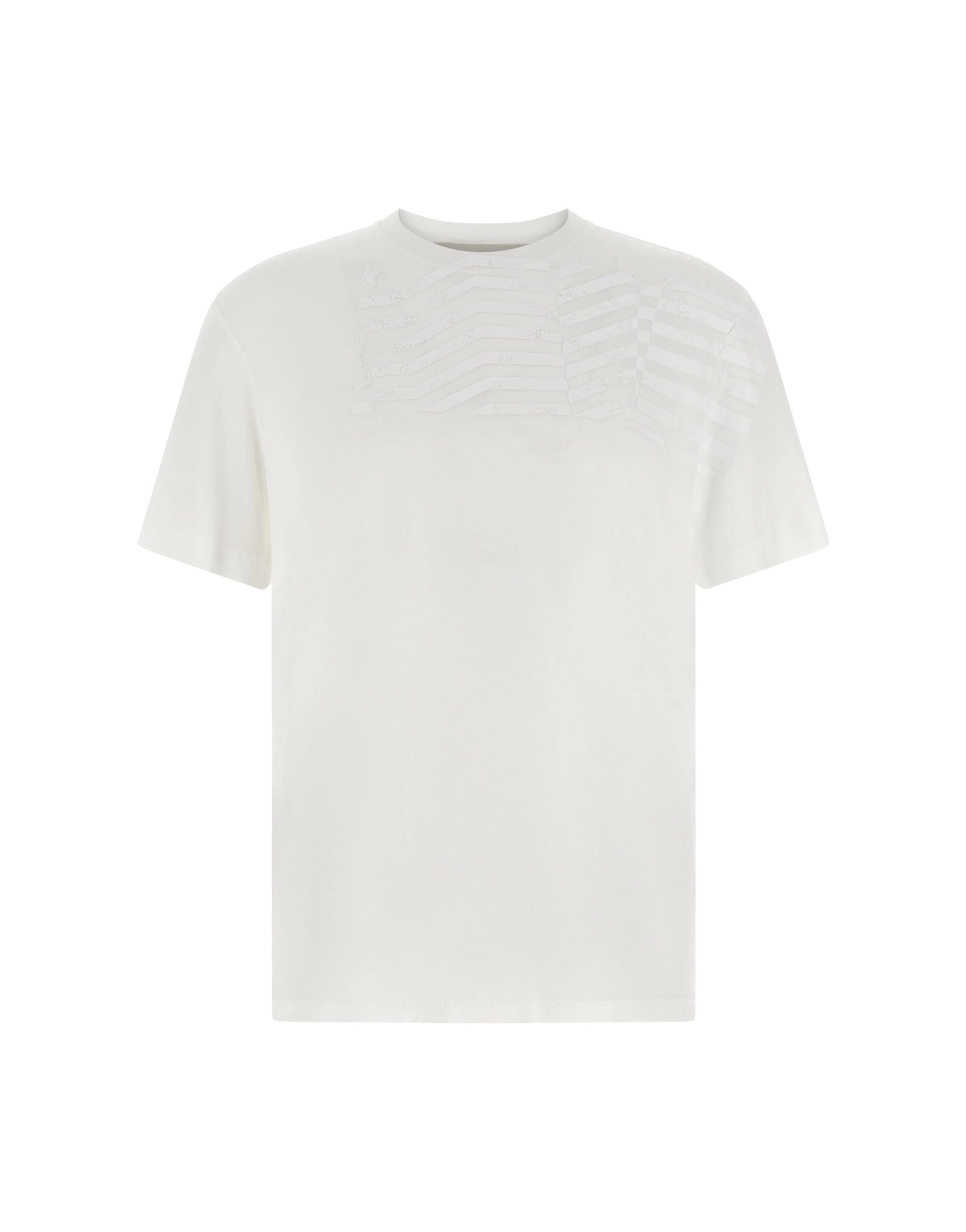 Golden Goose Golden Goose Journey Flag Print T-Shirt