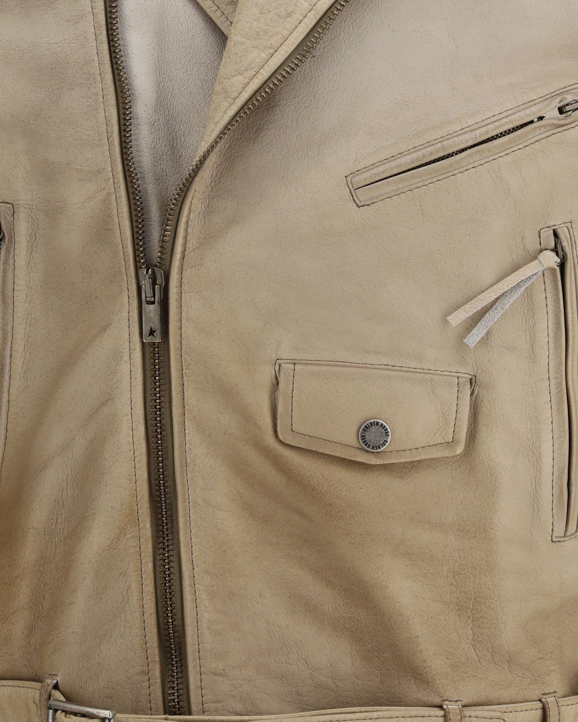 Golden Goose Journey Leather Jacket