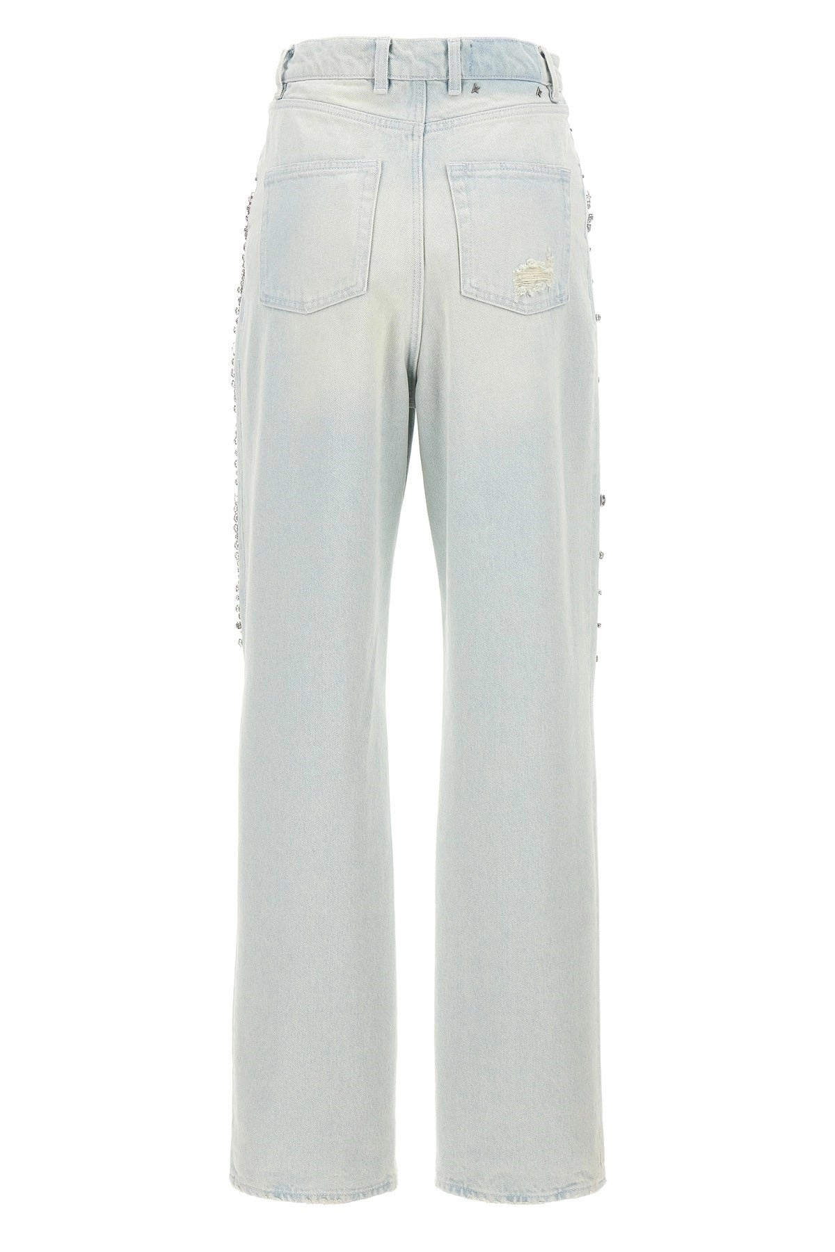 Pantaloni denim Golden Goose Kim Crystal