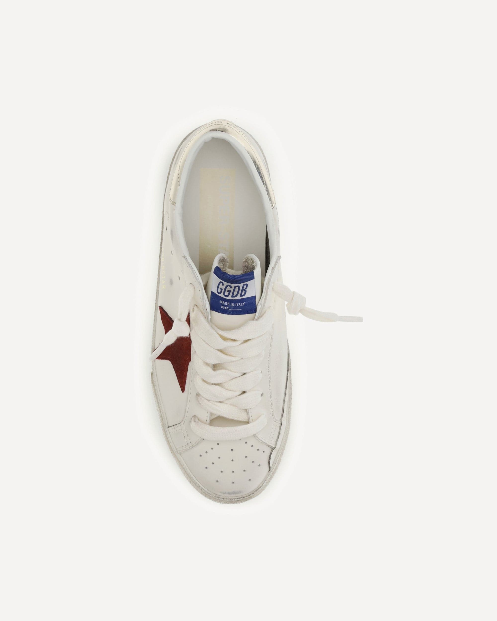 Golden Goose Leather Super Star Sneakers