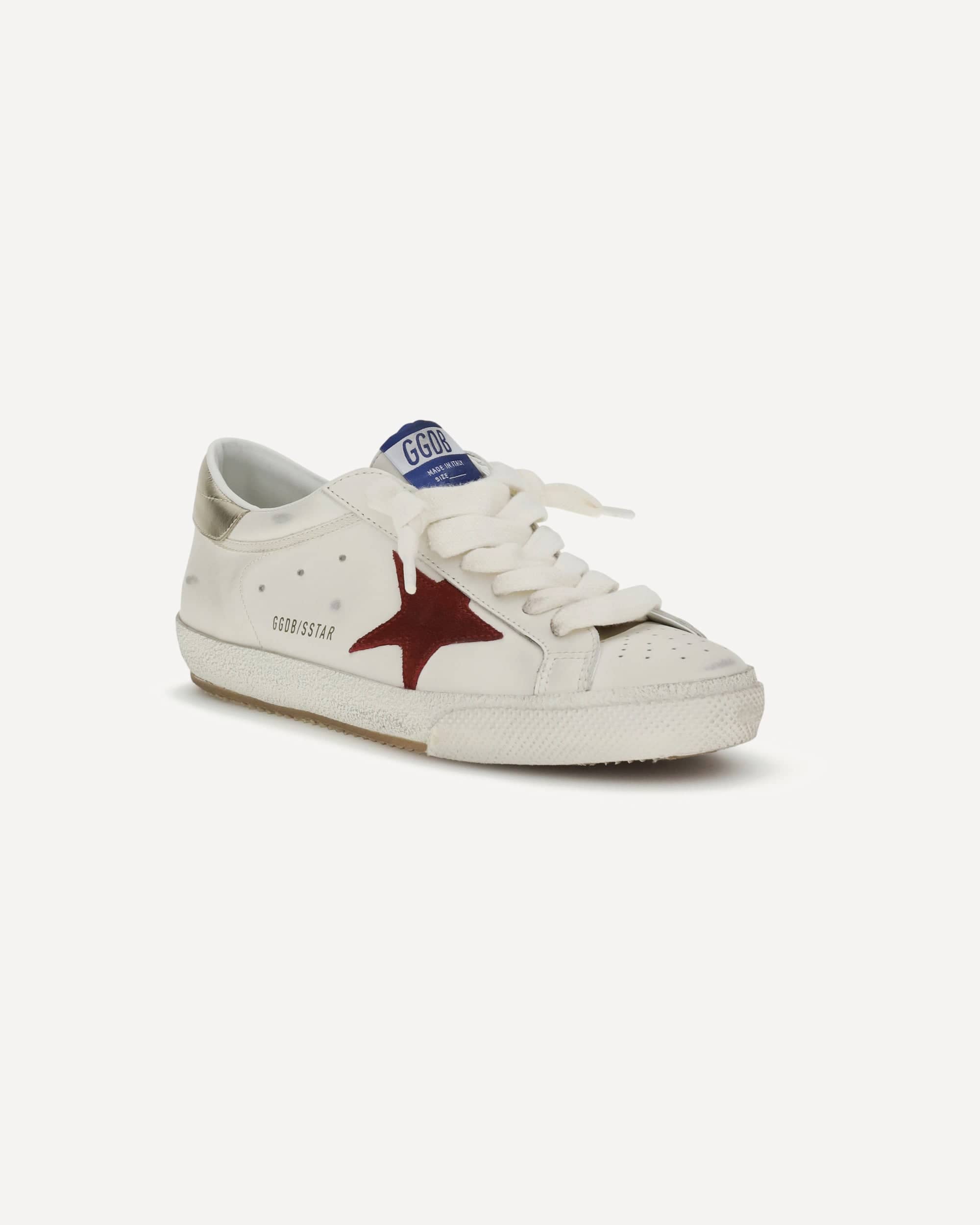 Golden Goose Leather Super Star Sneakers - alternate view