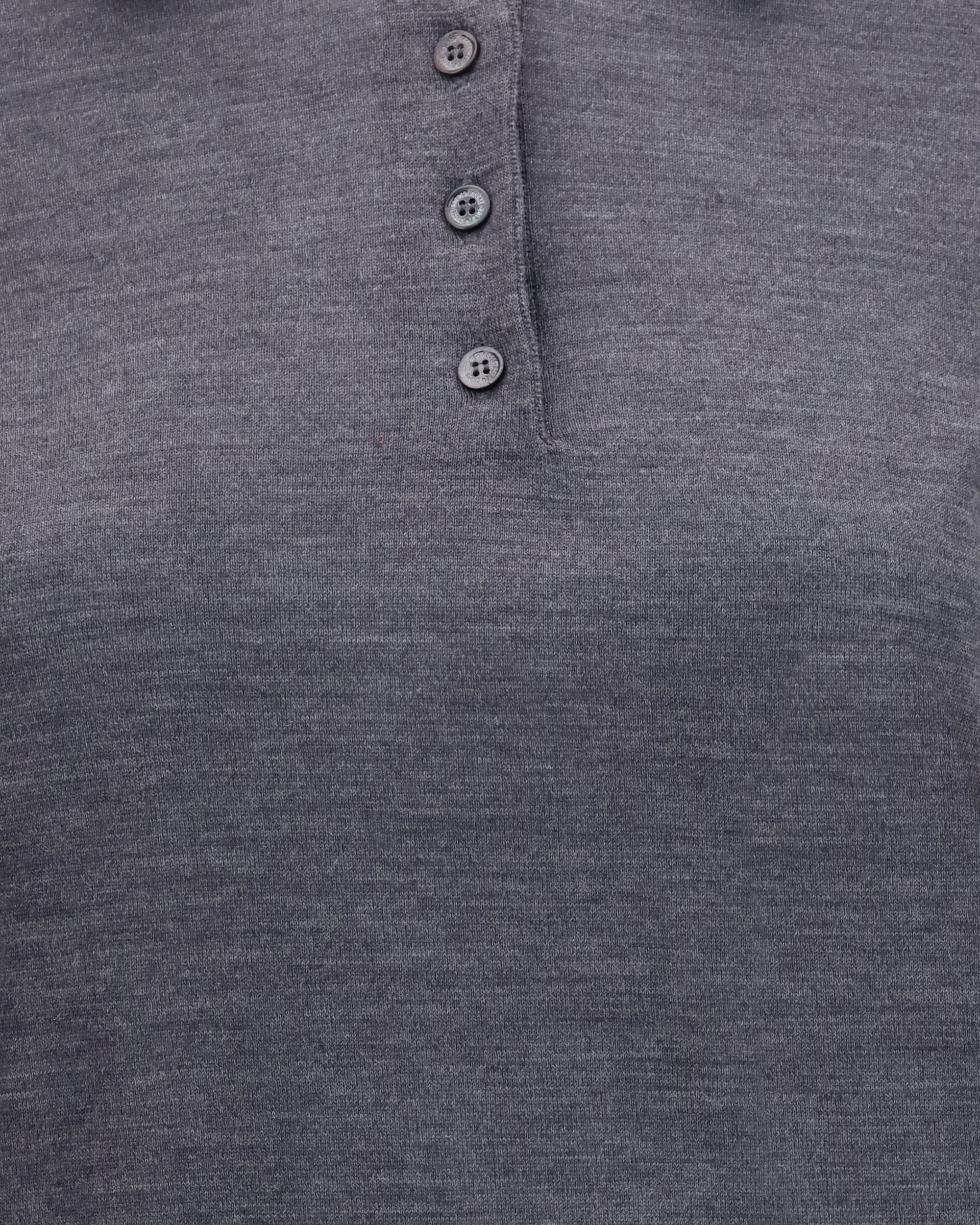 Golden Goose Langarm-Poloshirt aus Merinowolle