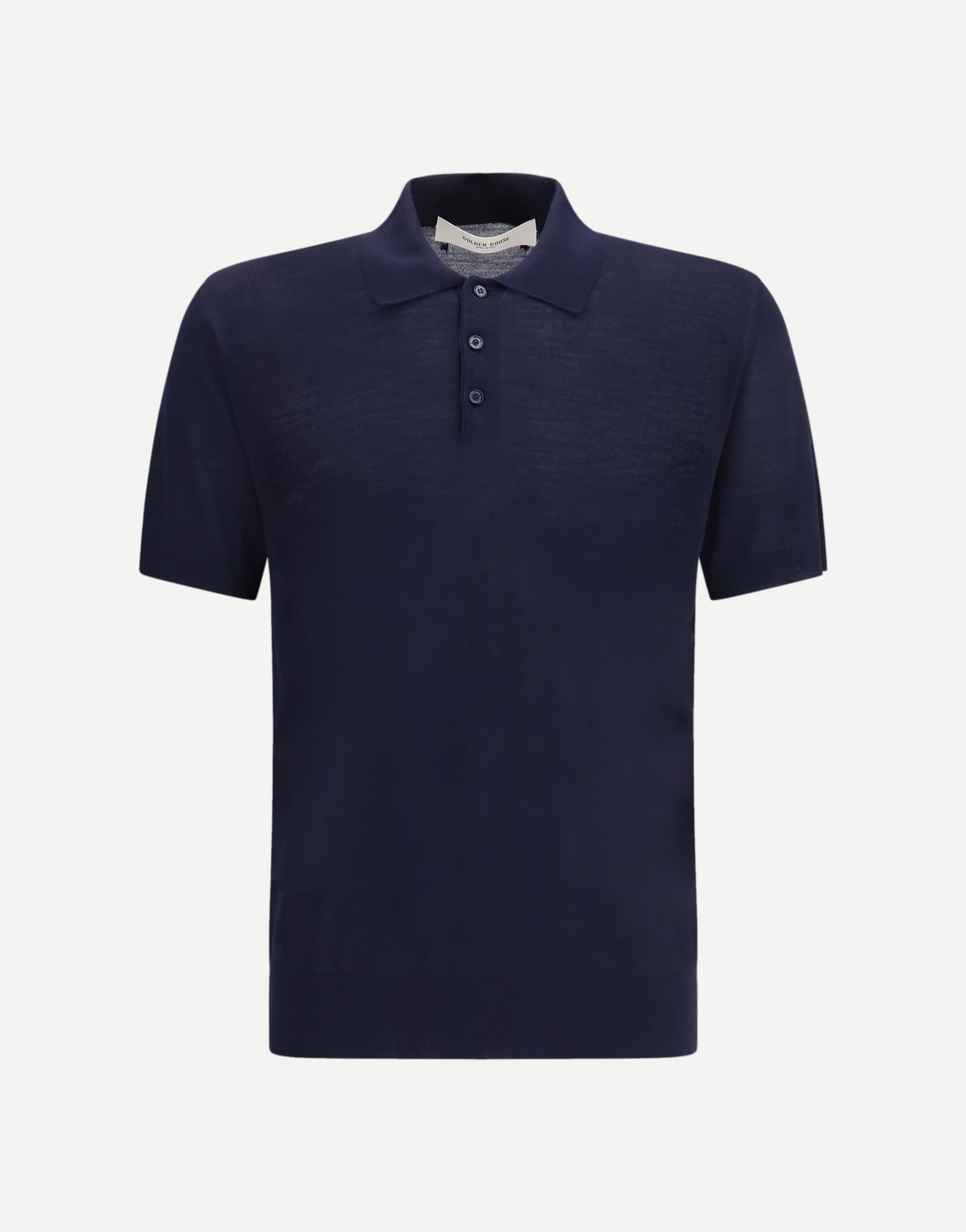 Golden Goose Merino Wool Polo Shirt
