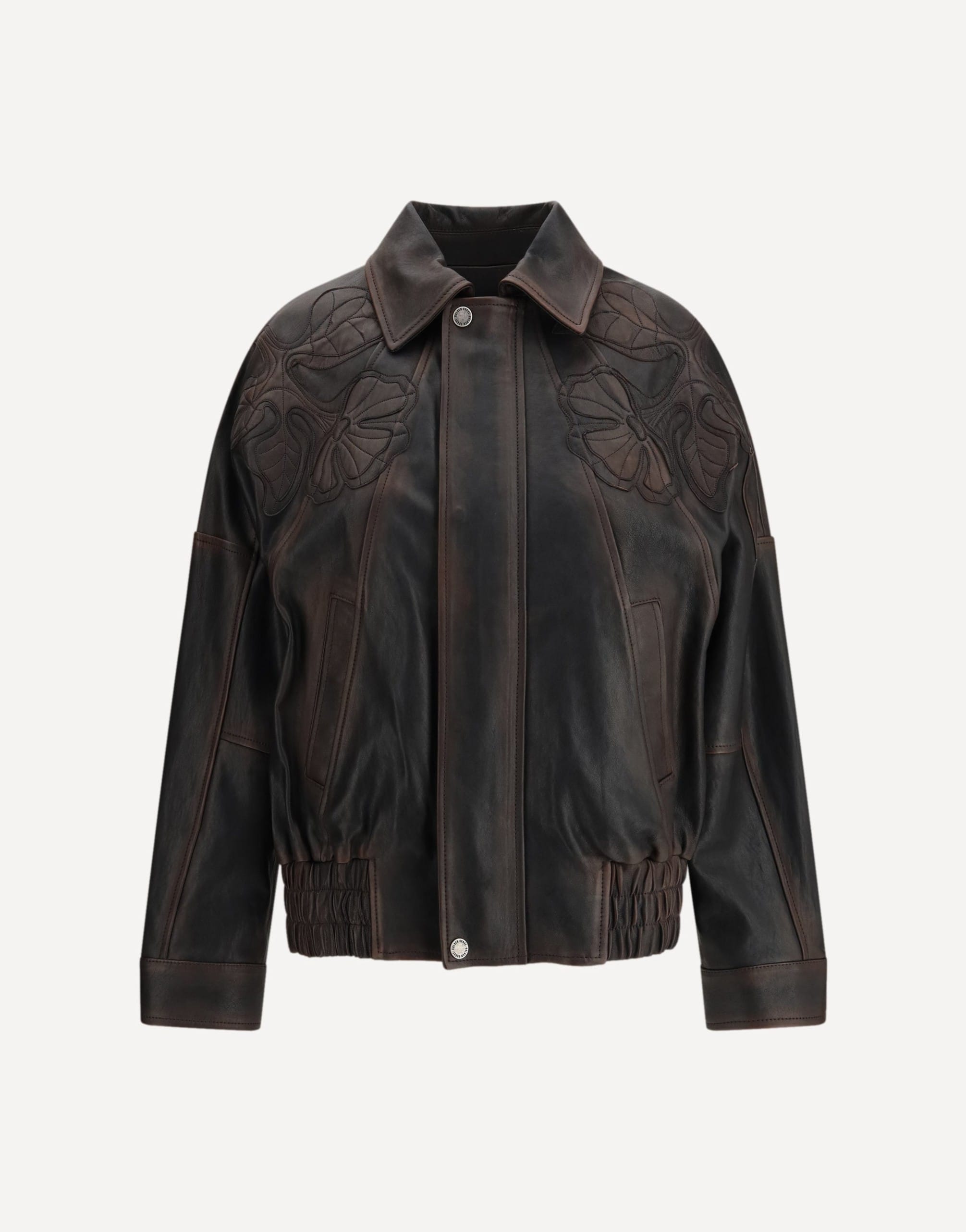 Golden Goose Nappa Leather Bomber Jacket