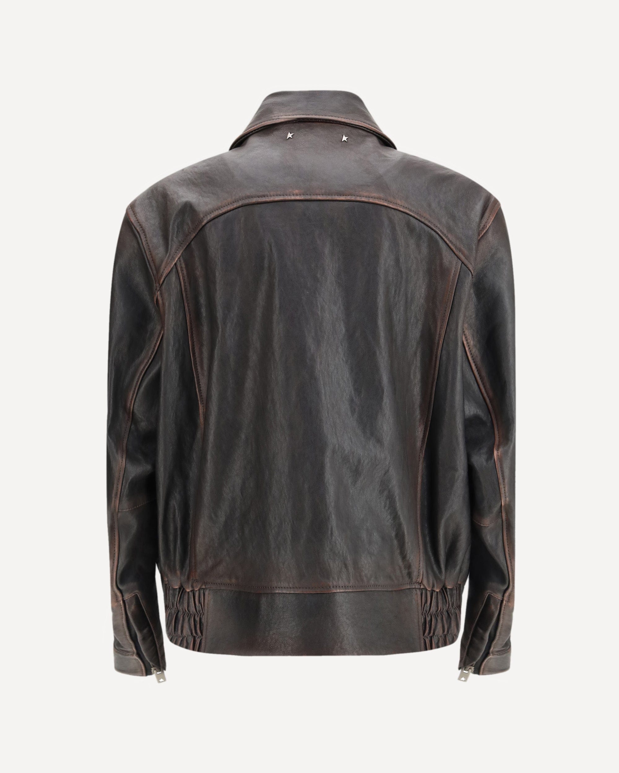 Golden Goose Nappa Leather Bomber Jacket
