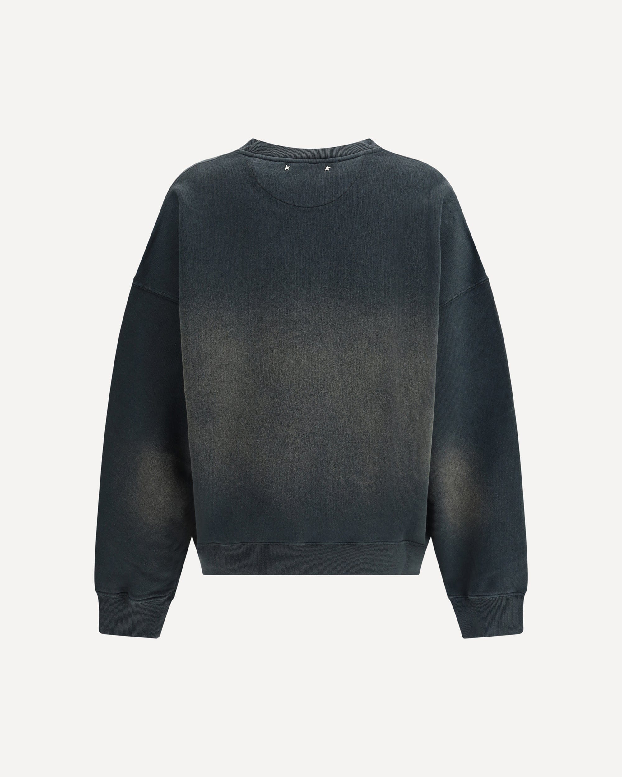 Oversized sweatshirt van gewassen katoen - alternate view