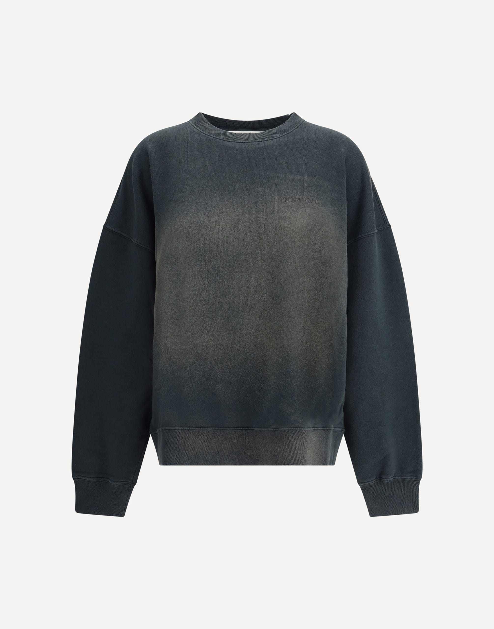 Golden Goose Oversized Washed-Out Cotton Sweatshirt