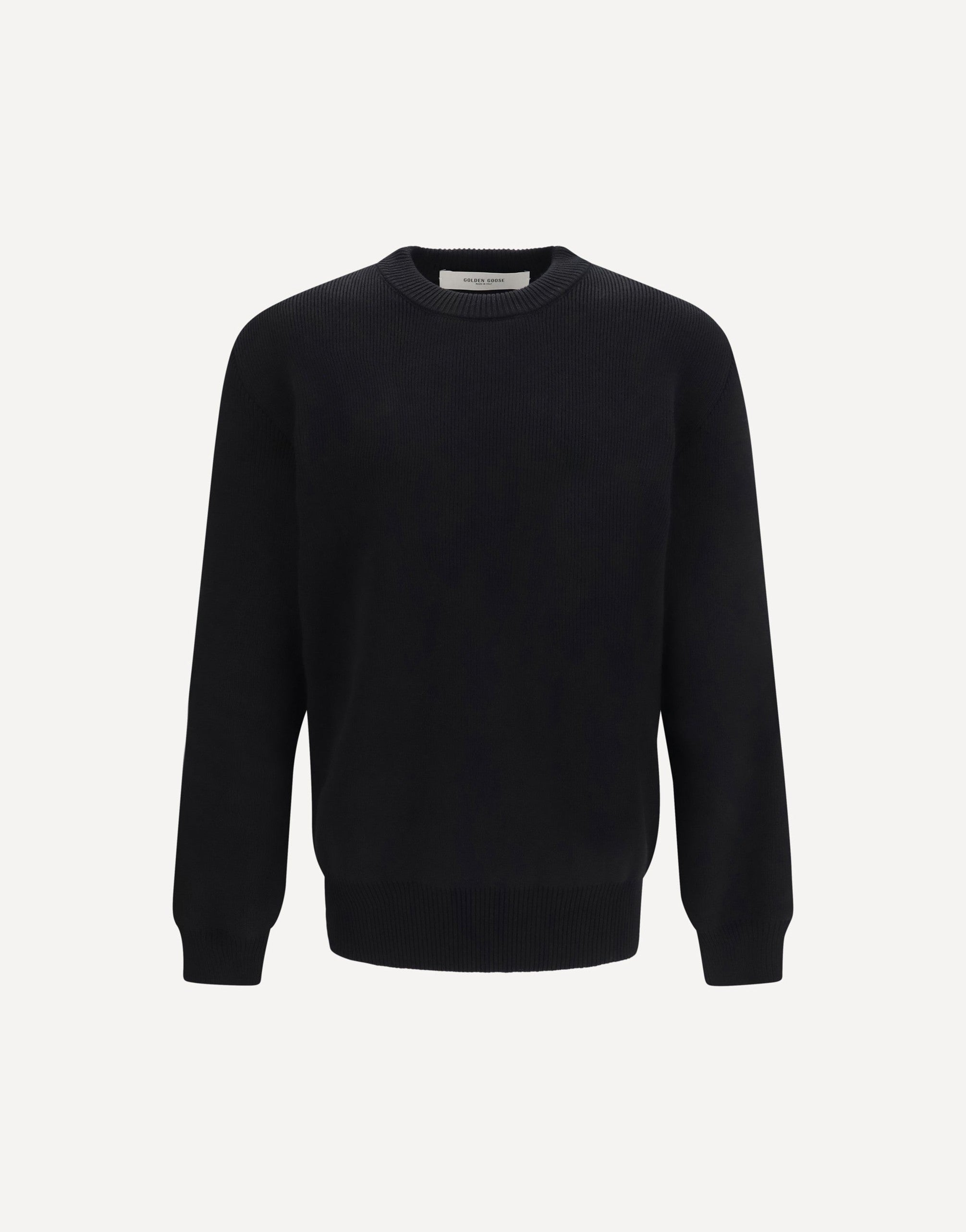 Maglione in maglia a coste Golden Goose