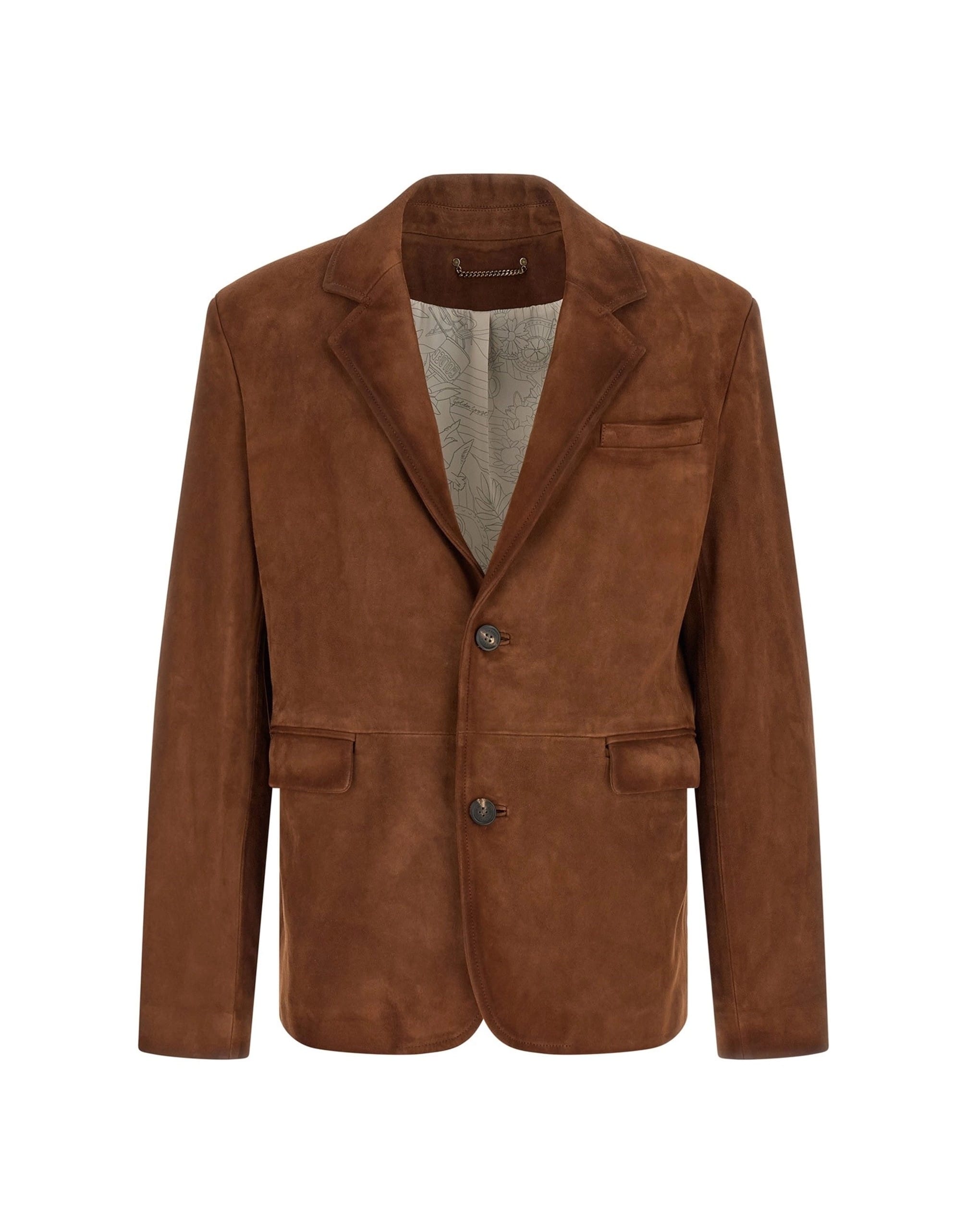 Golden Goose Golden Goose Robyn Waxed Suede Jacket