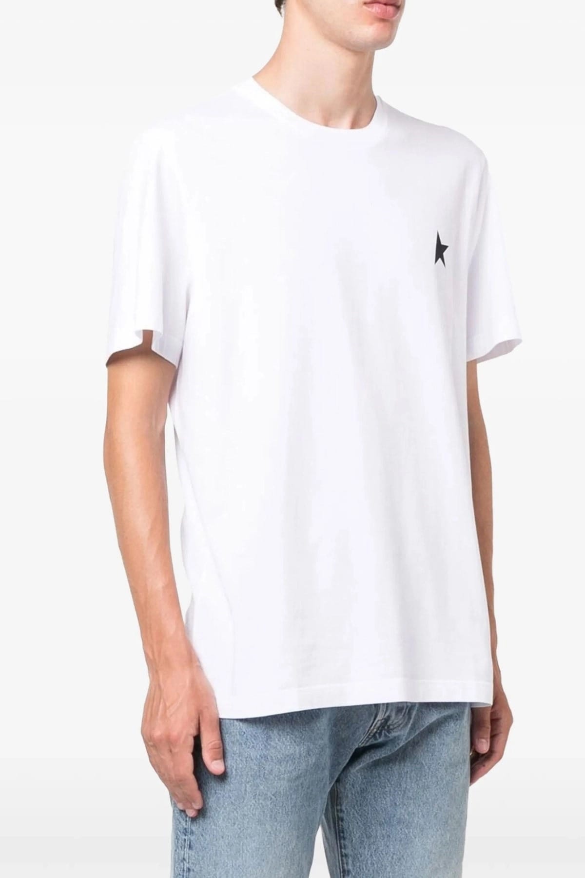 Golden Goose Camiseta con pequeña estrella - alternate view