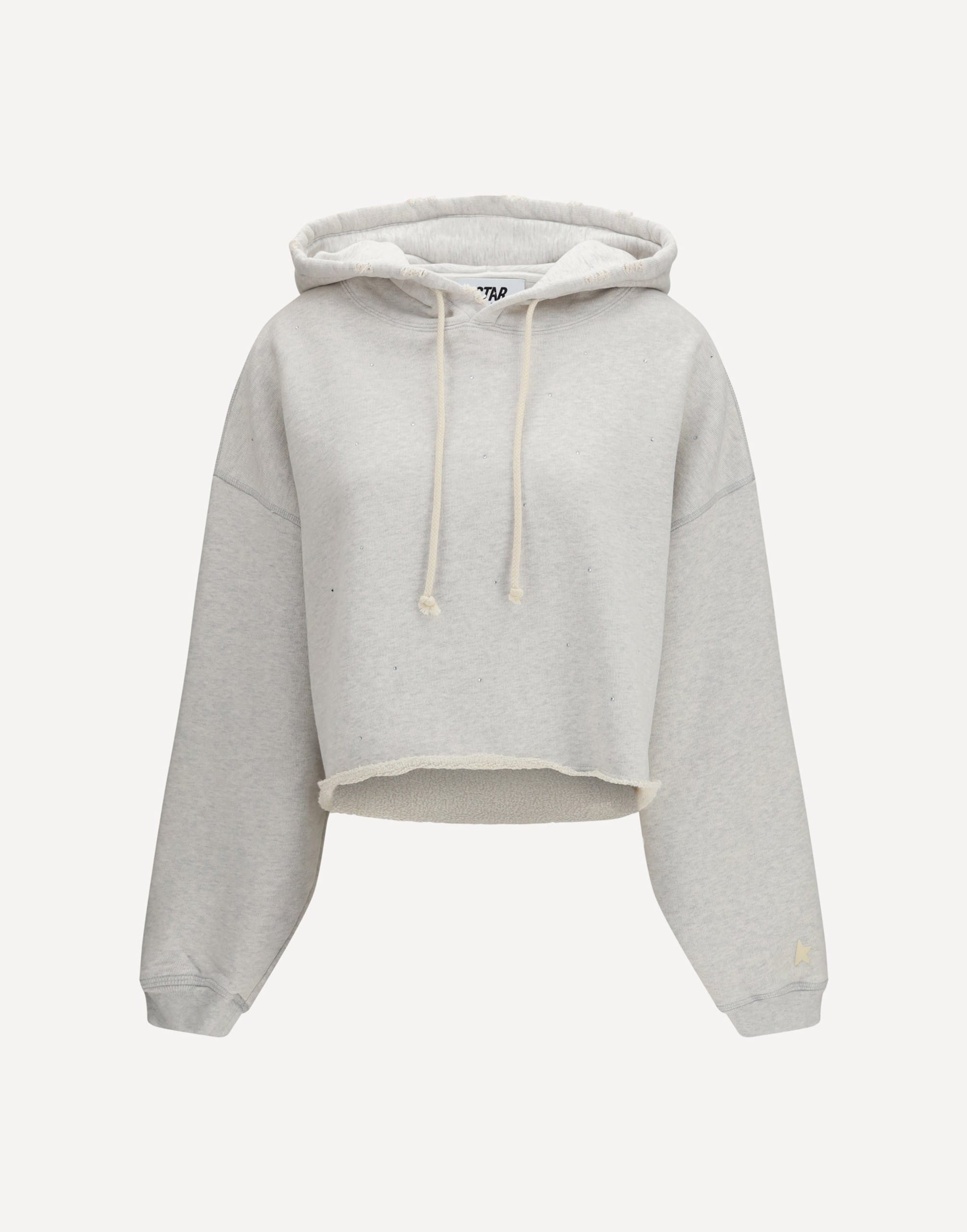 Golden Goose Star Cropped Hoodie