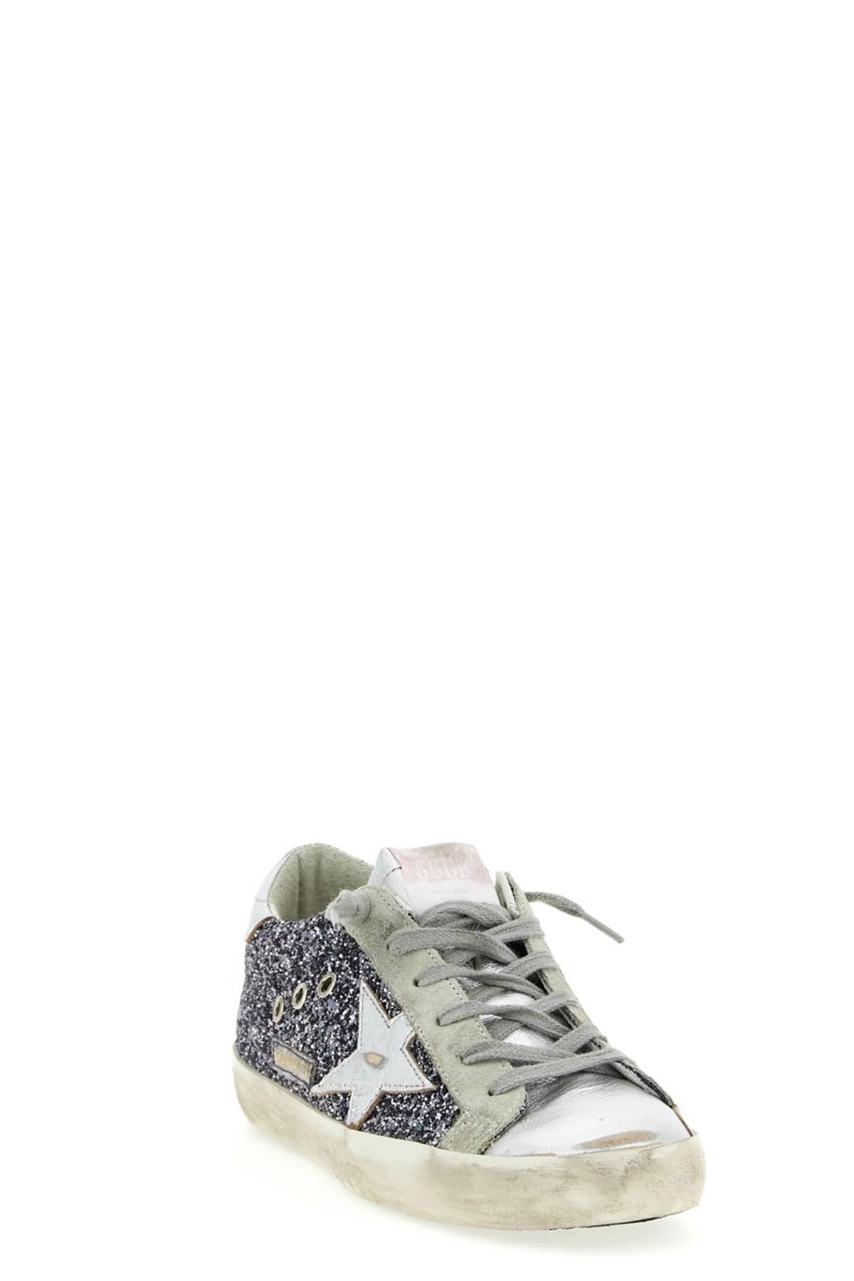 Golden Goose Superstar Zapatillas metalizadas con purpurina - alternate view