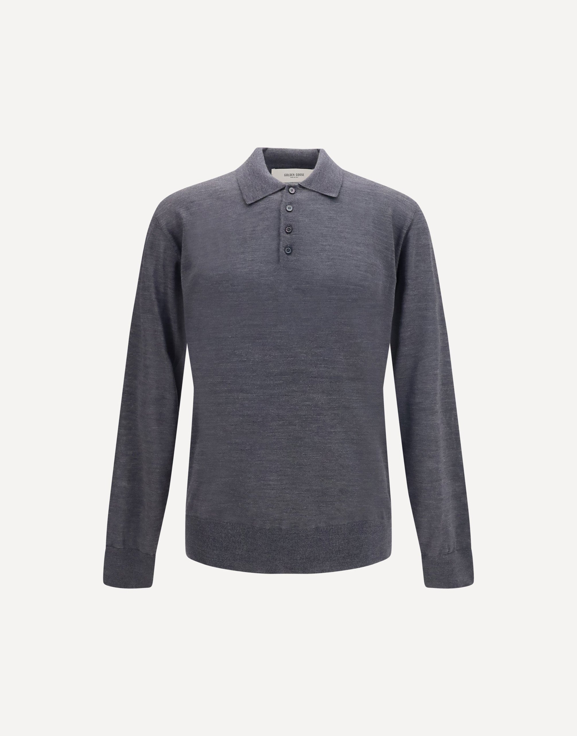 Golden Goose Virgin Wool Polo Shirt