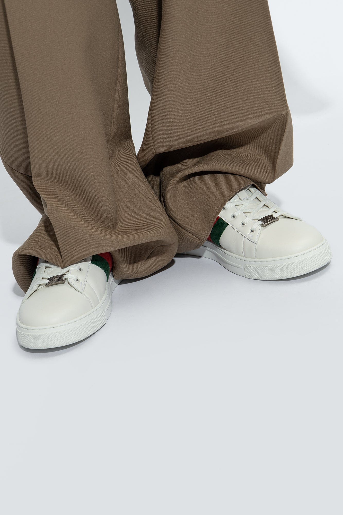 Gucci Ace Web Sneakers