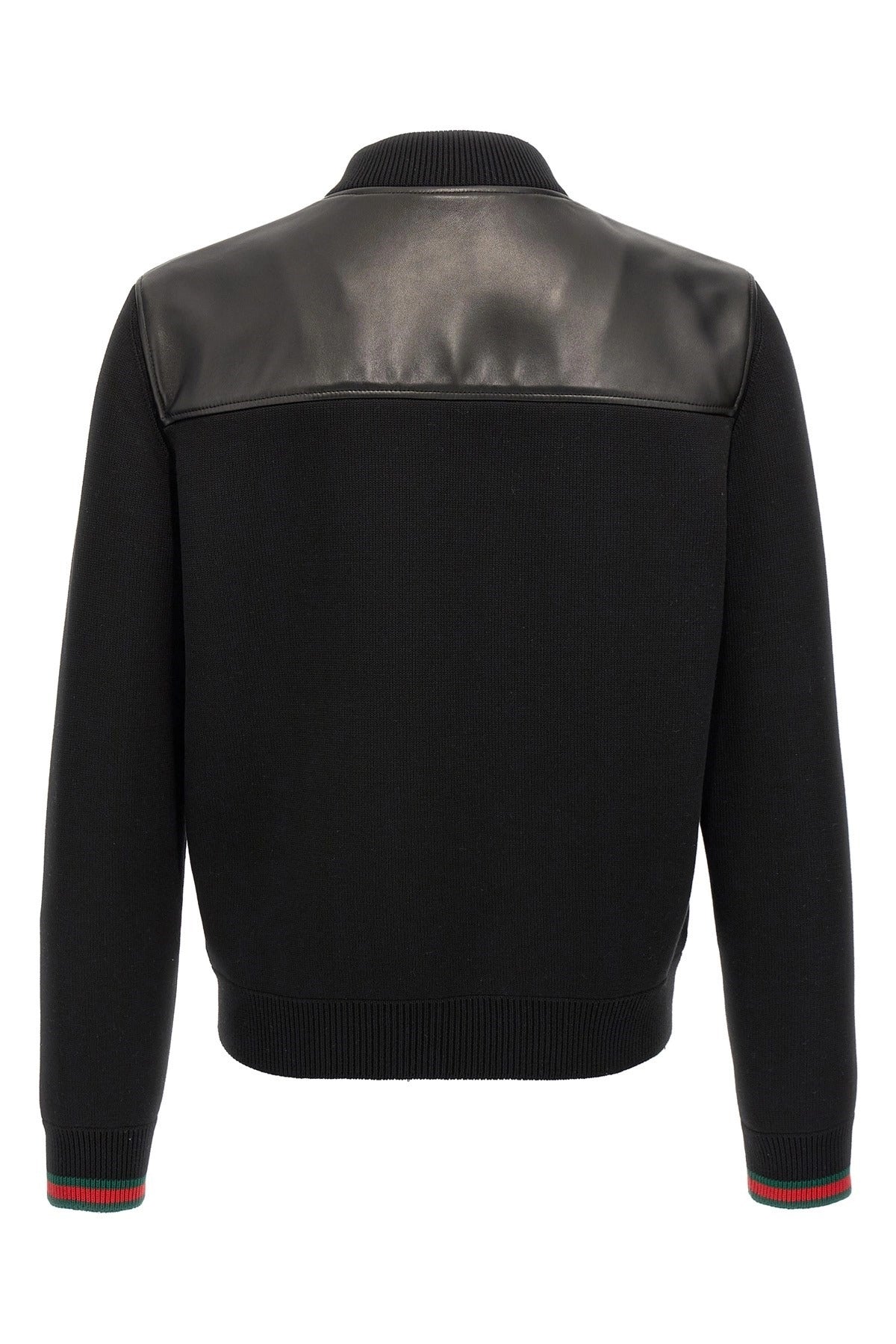 Gucci Bimaterial Bomber Jacket