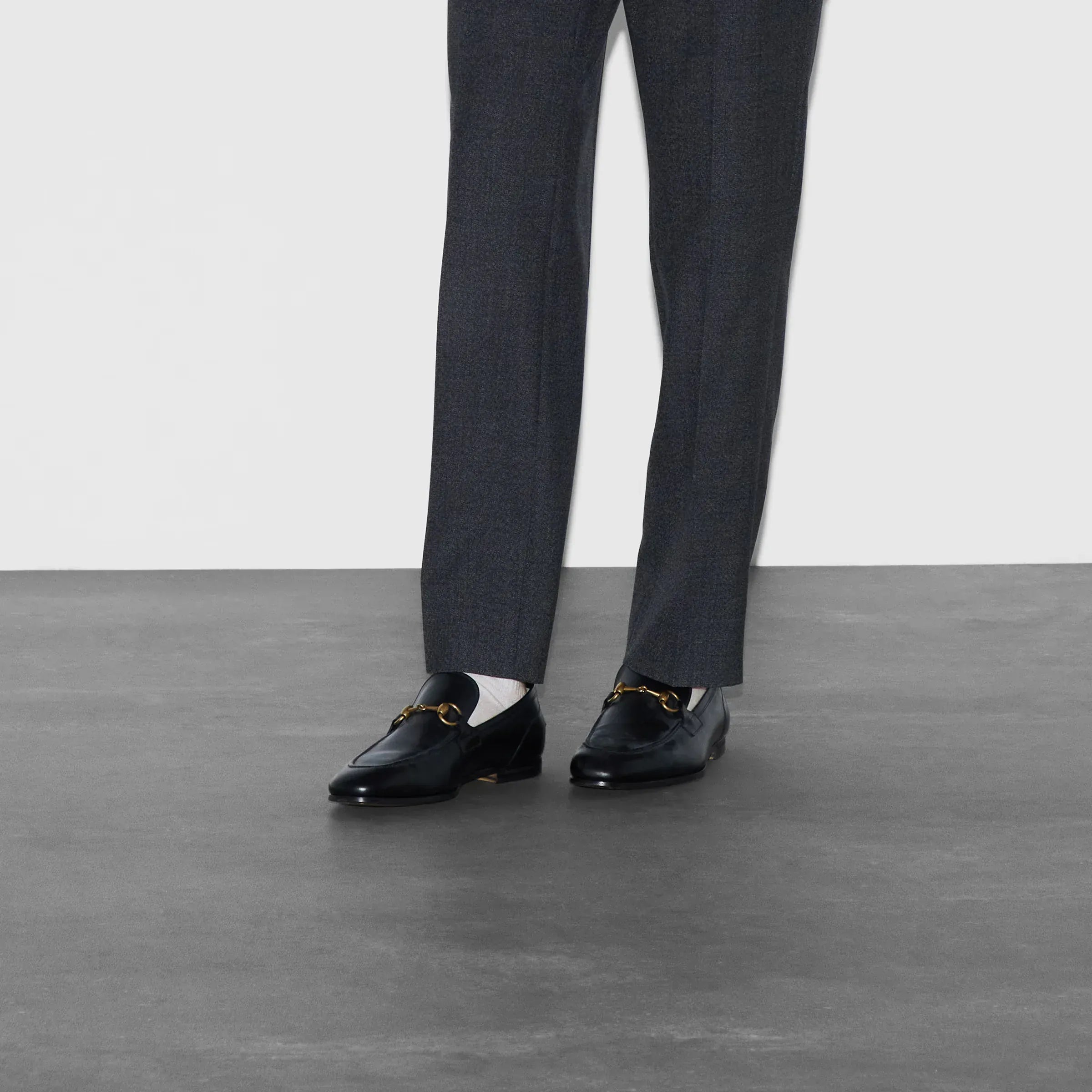 Gucci Black Jordaan Loafers - alternate view