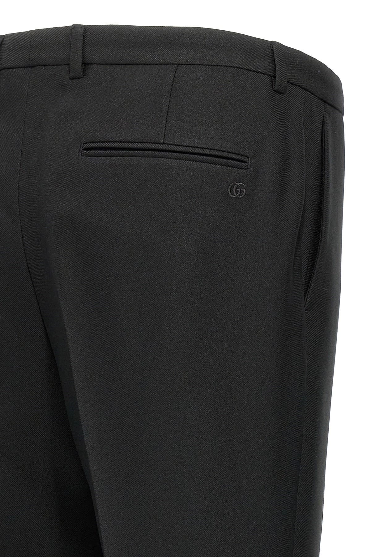 Gucci Gucci Black Twill Pants