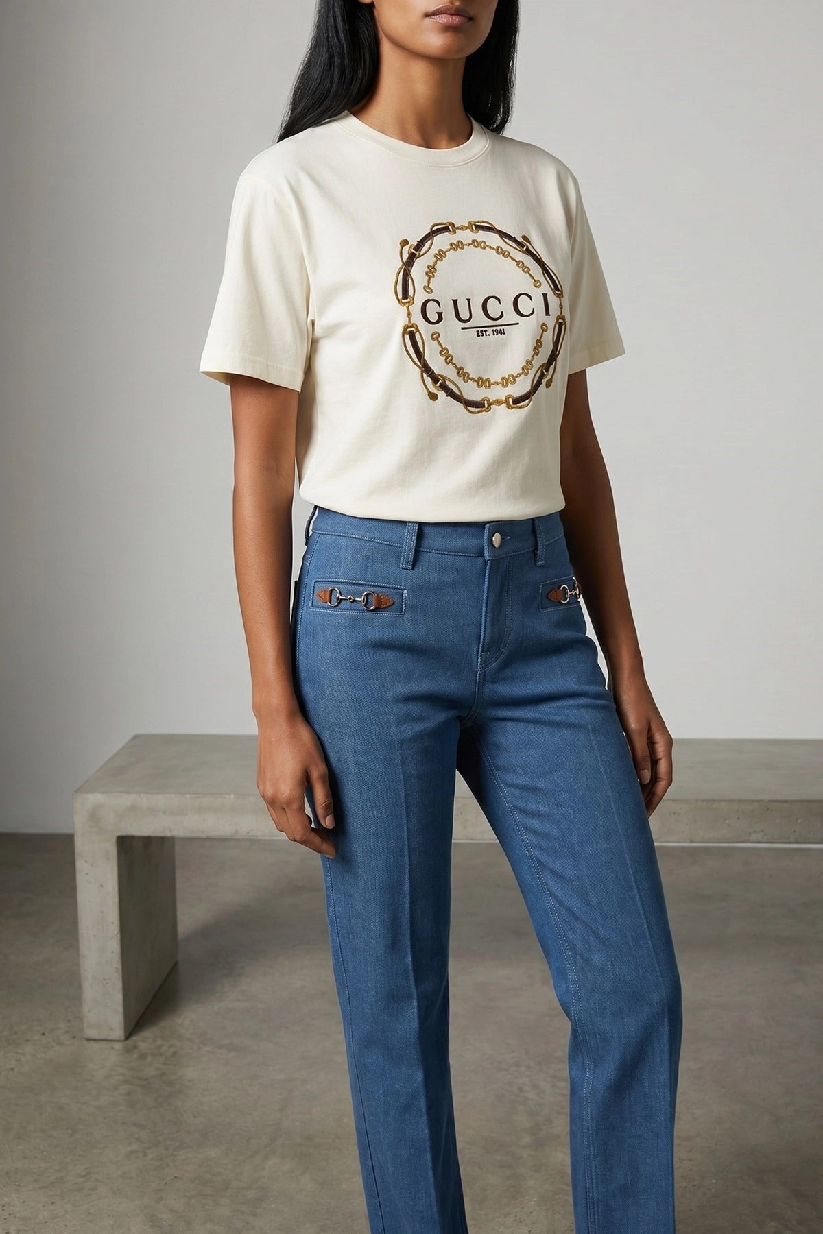 Gucci Briglie Est 1921 T-Shirt