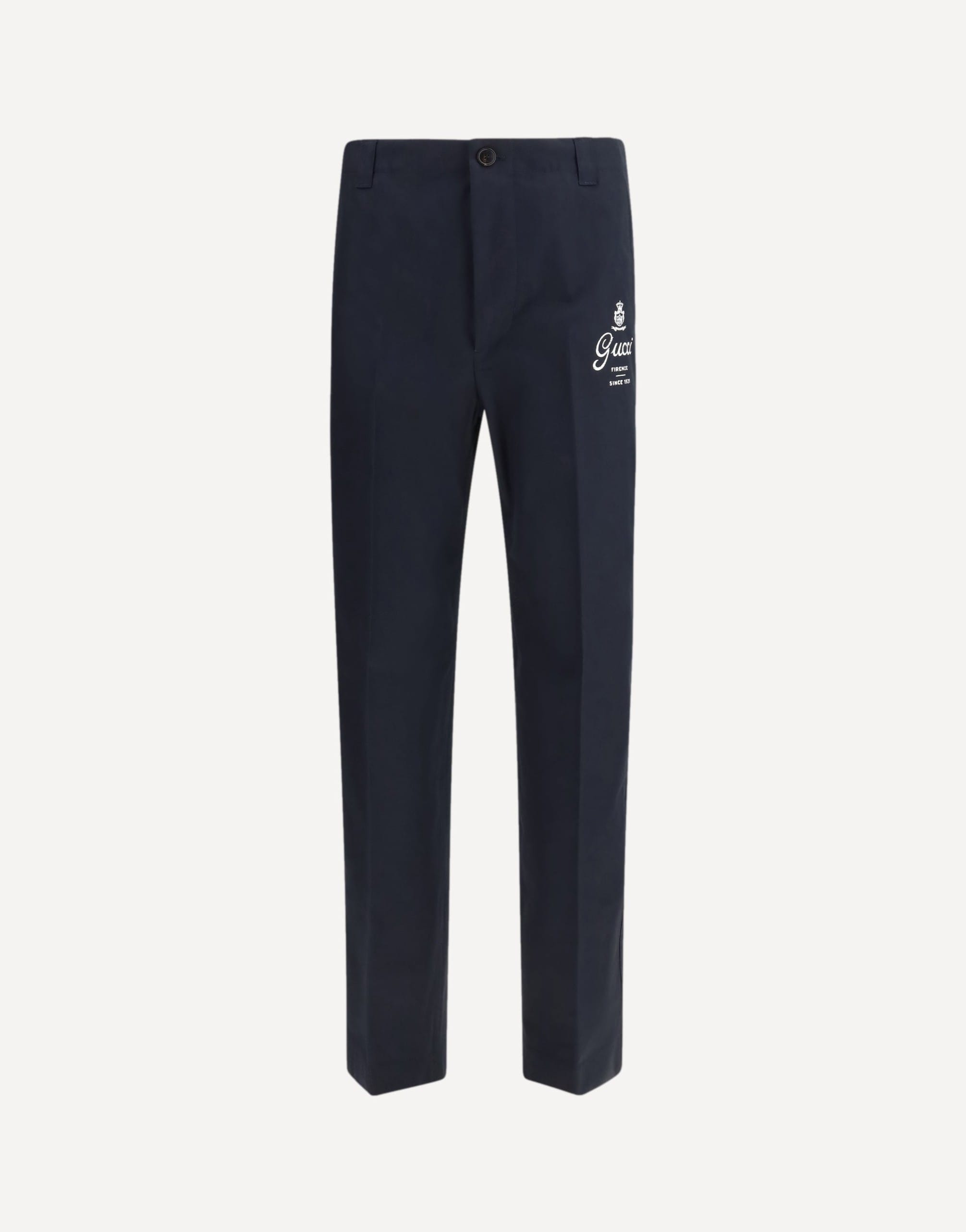 Gucci Compact Cotton Twill Pants