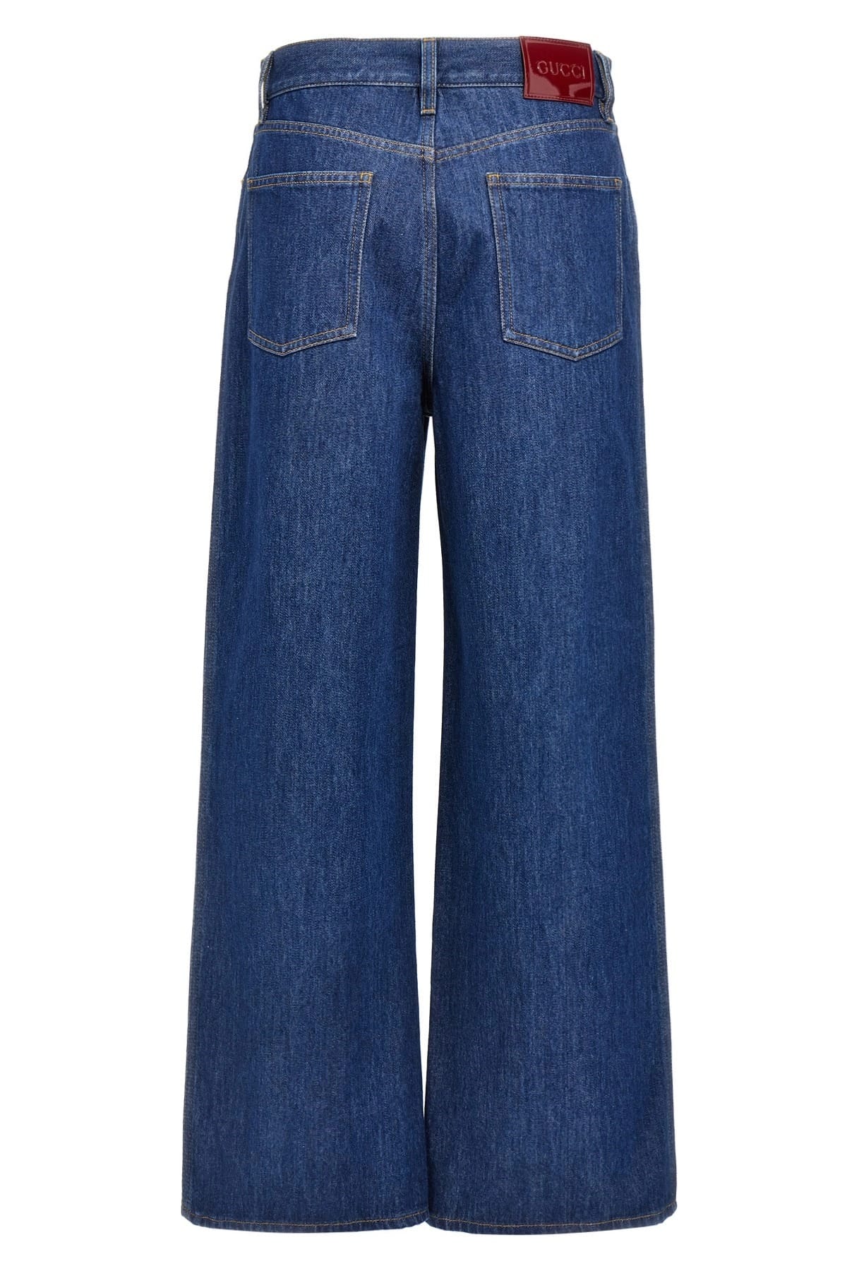 Gucci Gucci Cotton Loose Leg Jeans