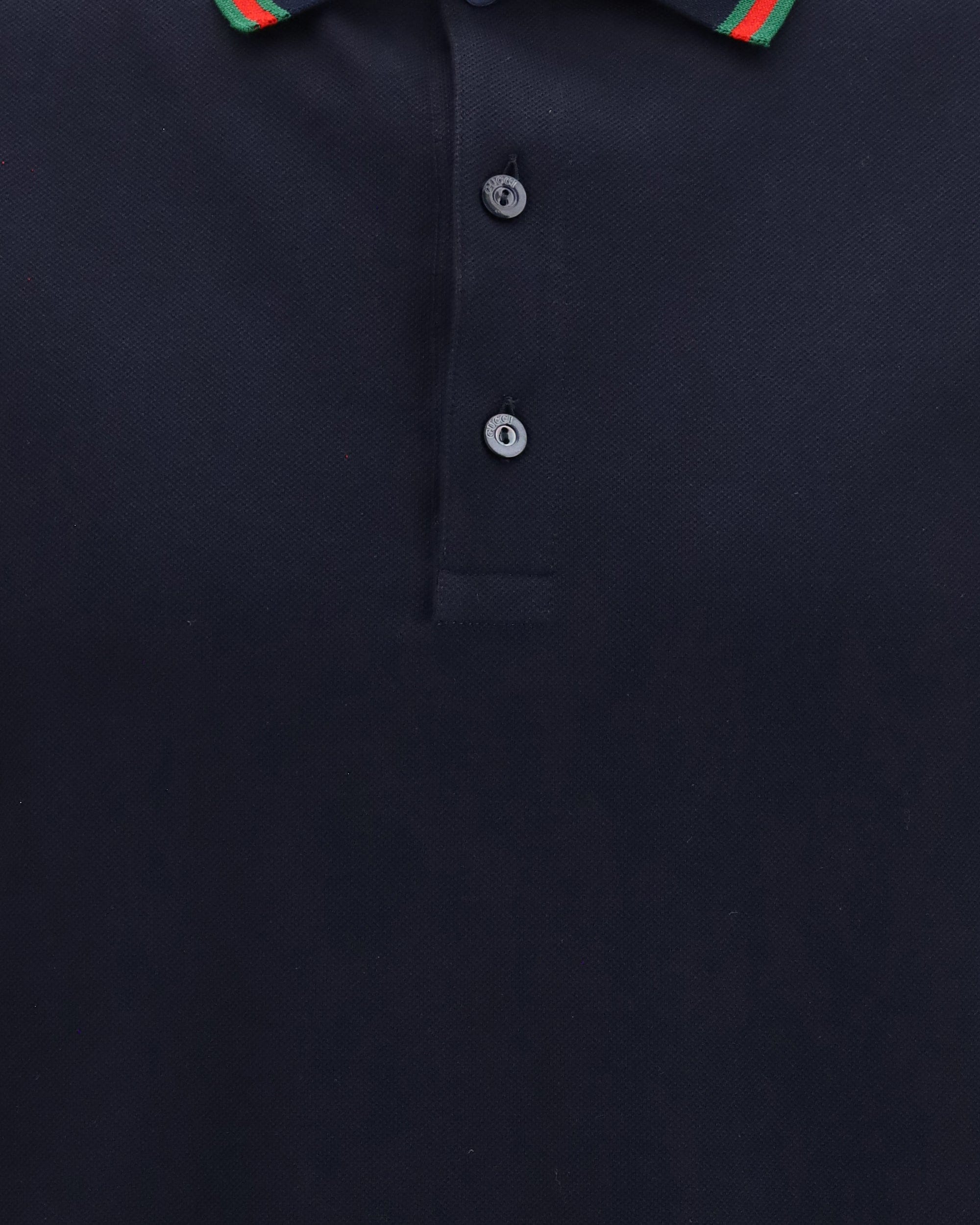 Gucci Gucci Cotton Piqué Jersey Polo Shirt