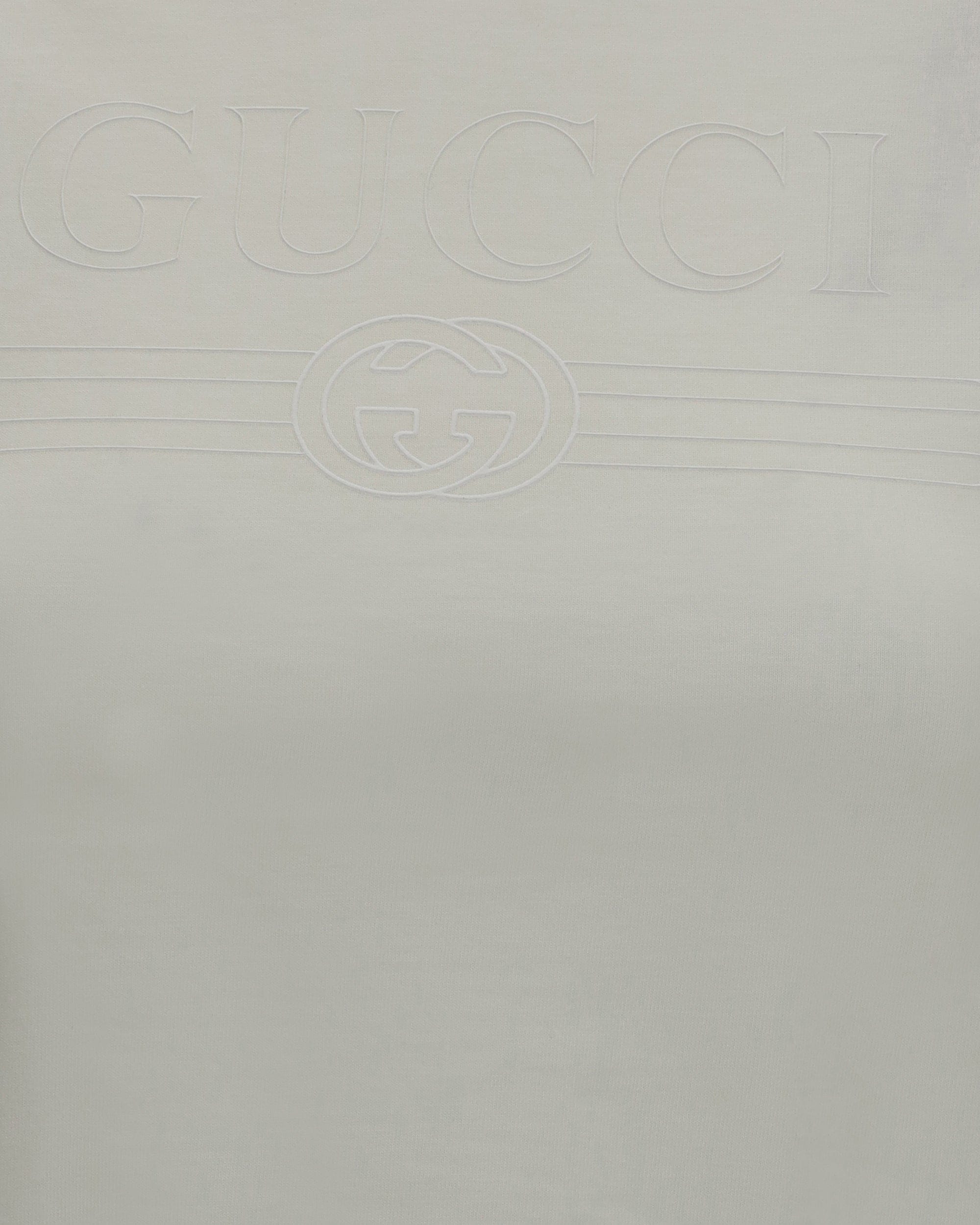 Gucci Cotton T-Shirt With Interlocking Gg Print