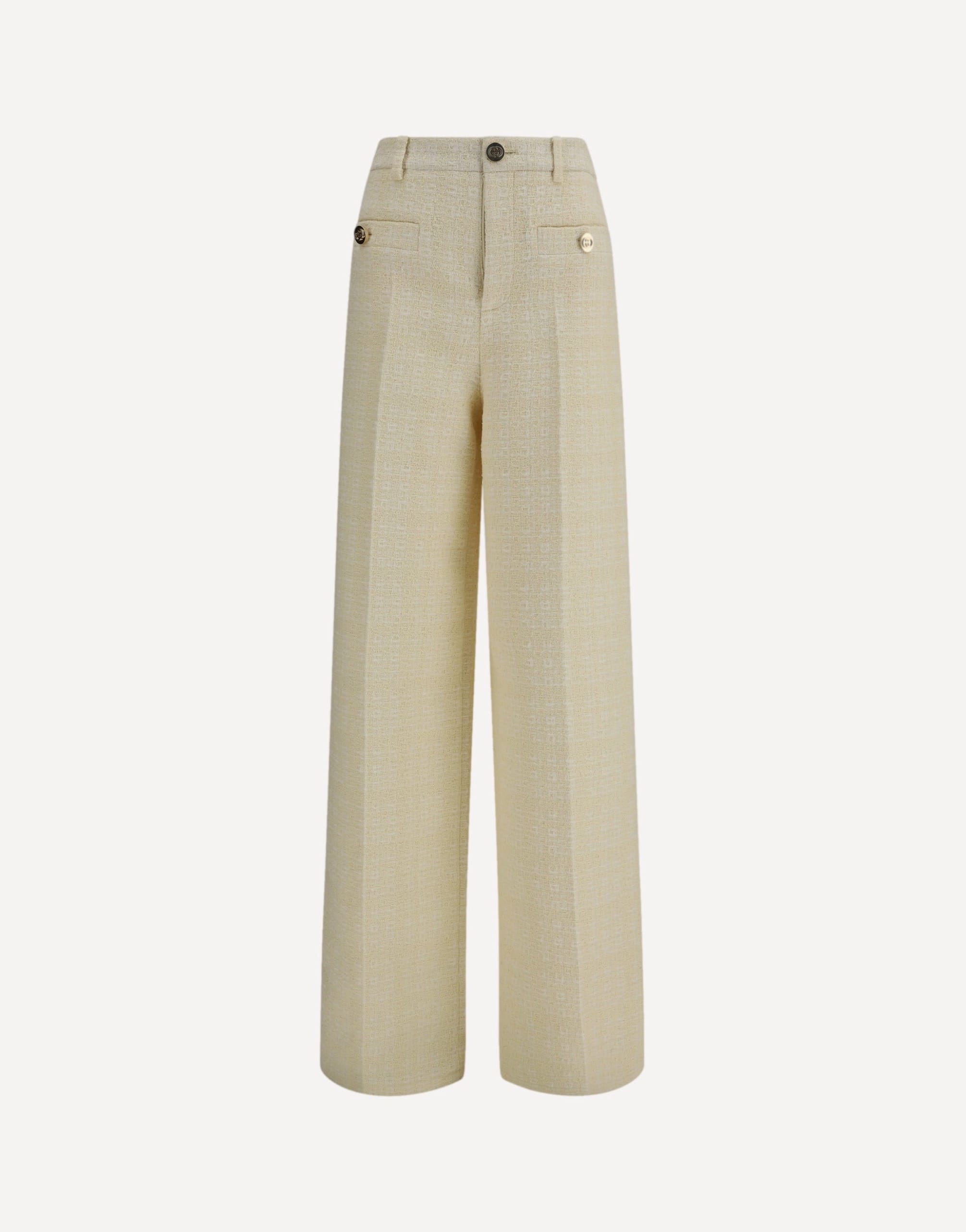 Gucci Cotton Tweed Check Pants